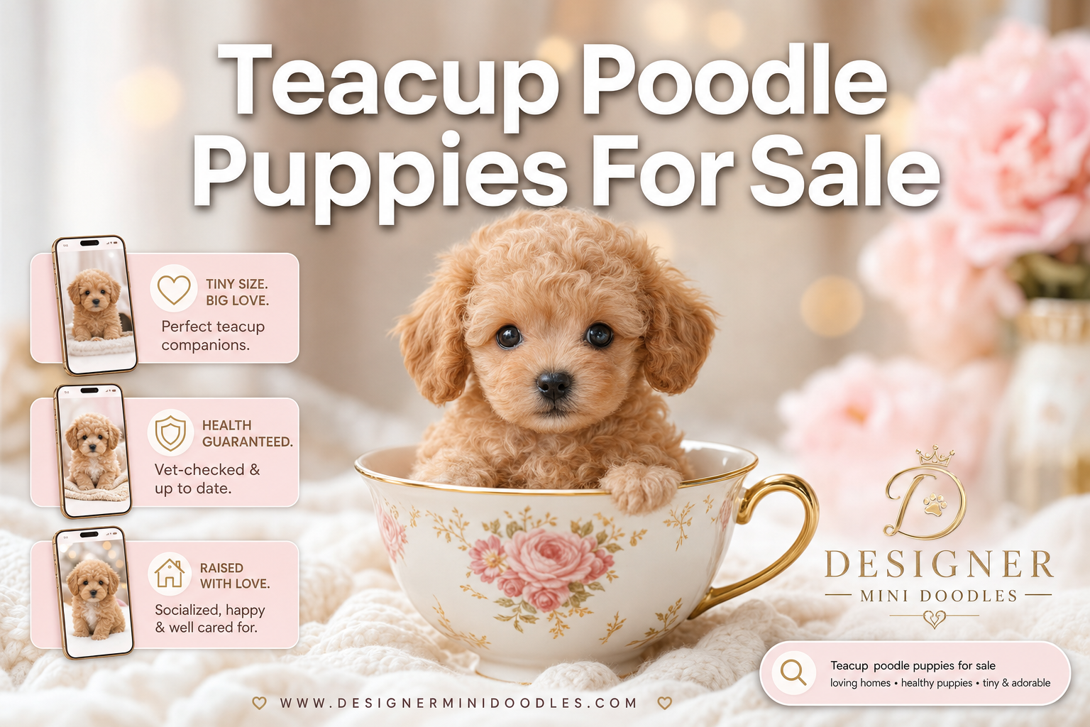 teacup poodle puppies for sale