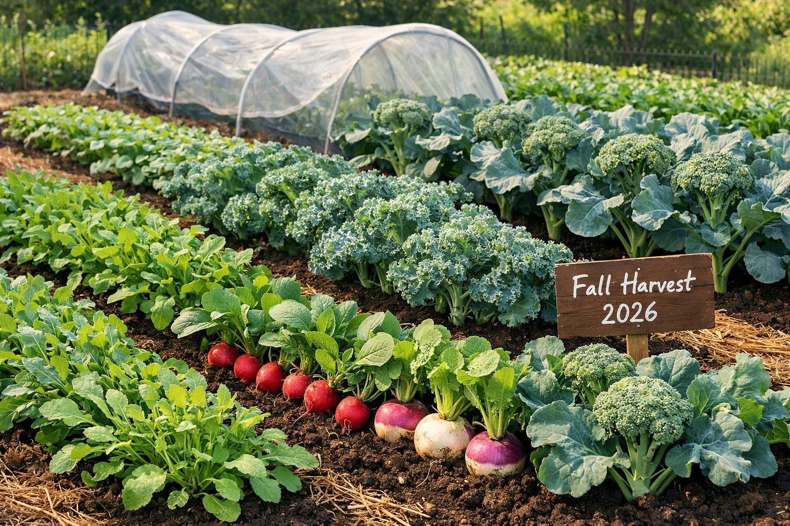 What should I plant after early spring vegetables are harvested?