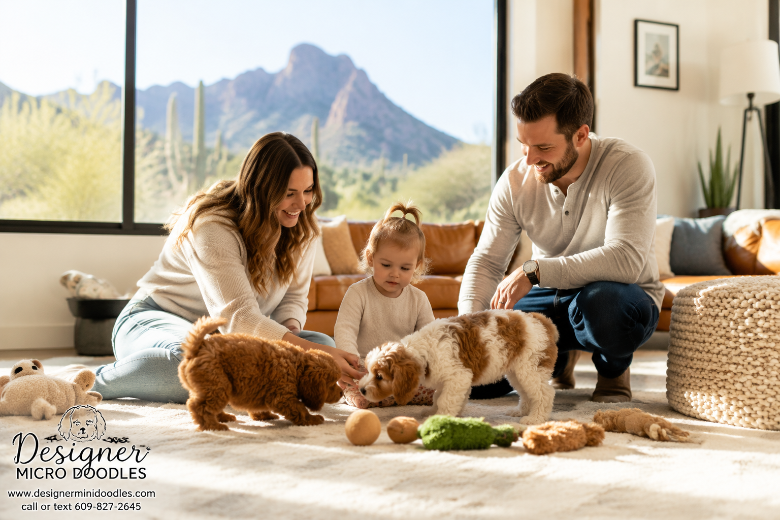 Are Micro Goldendoodles Good for Families with Small Kids?