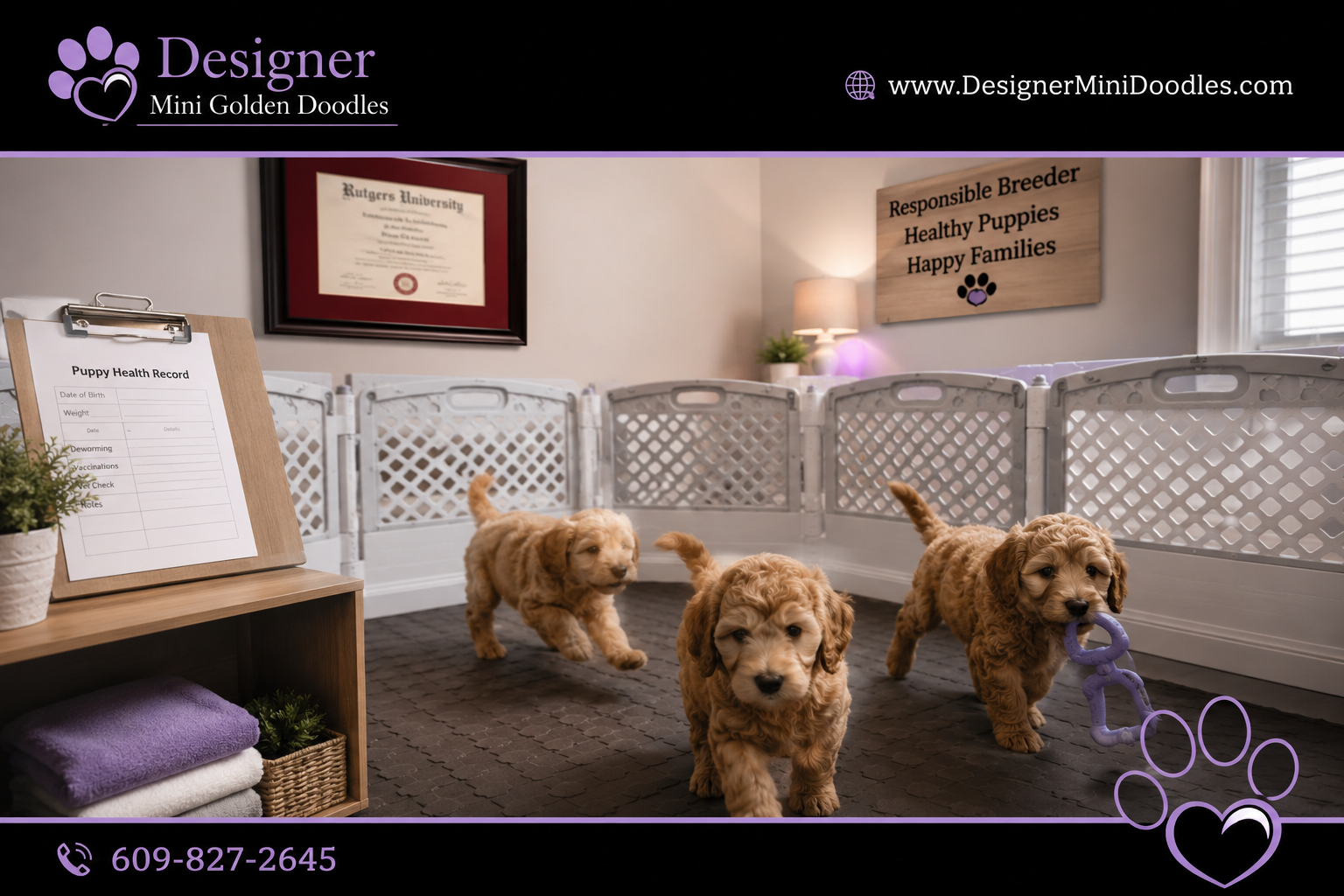 mini golden doodle New Jersey