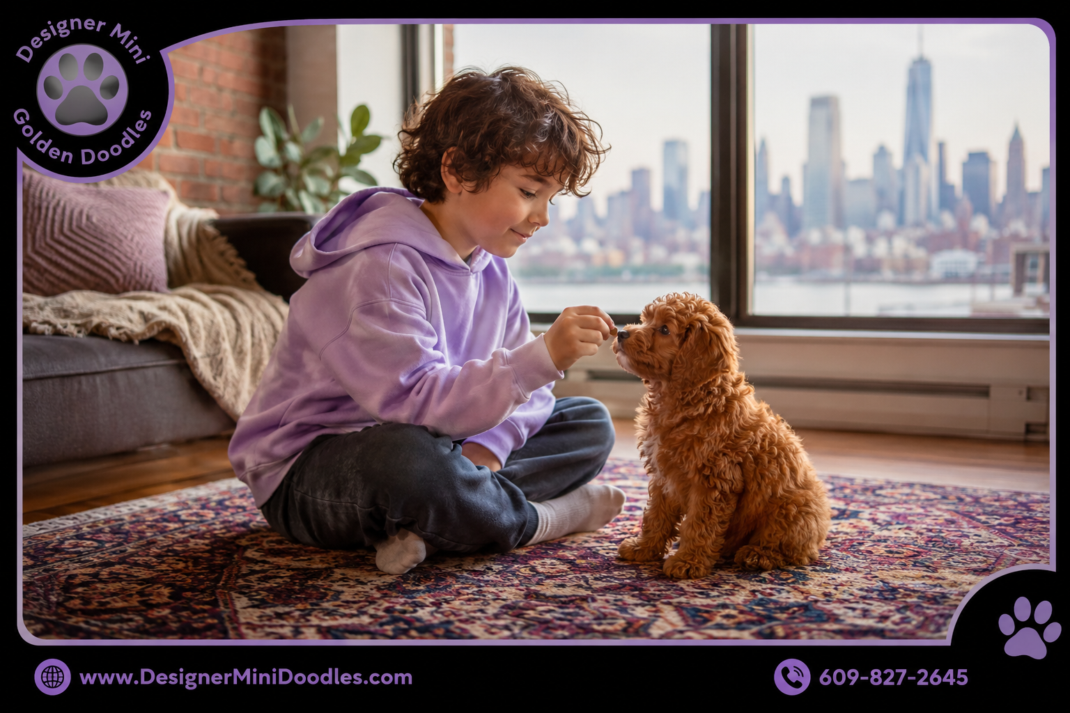 mini golden doodle New Jersey