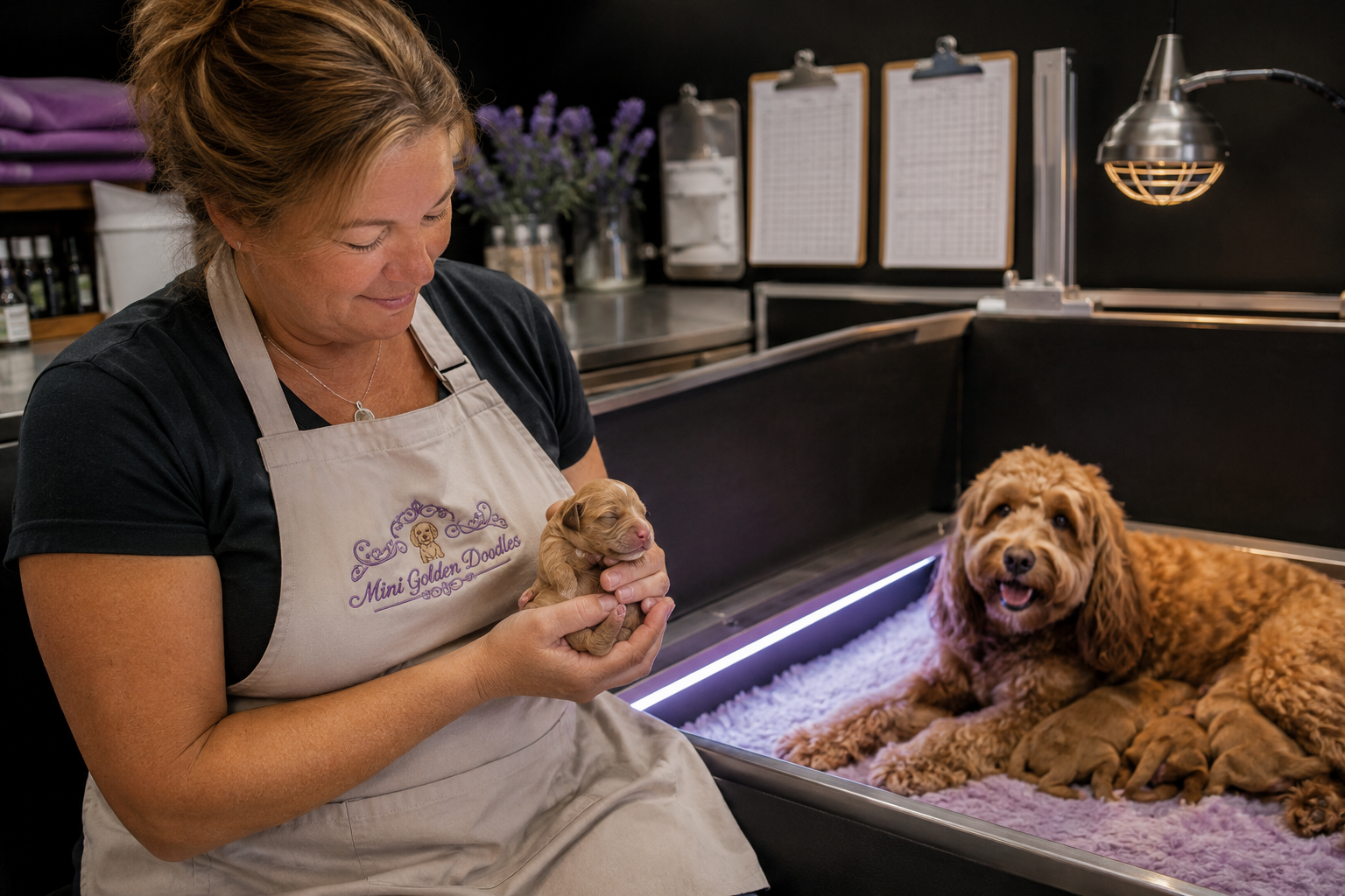mini golden doodles near me