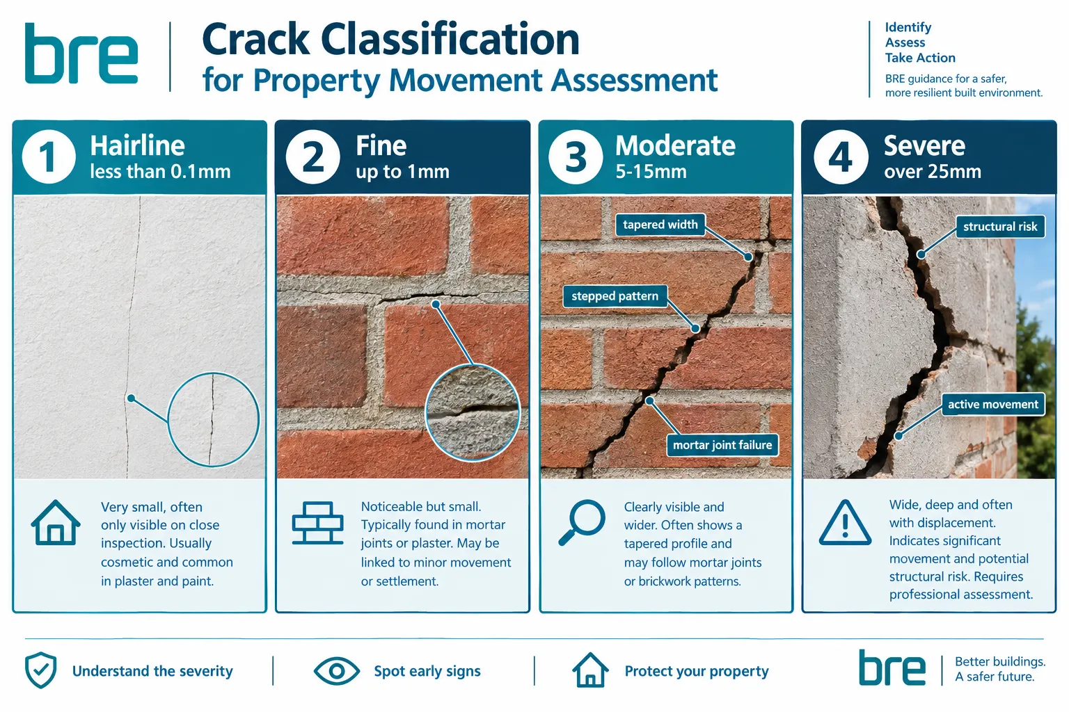 Understanding the BRE Crack Classification System