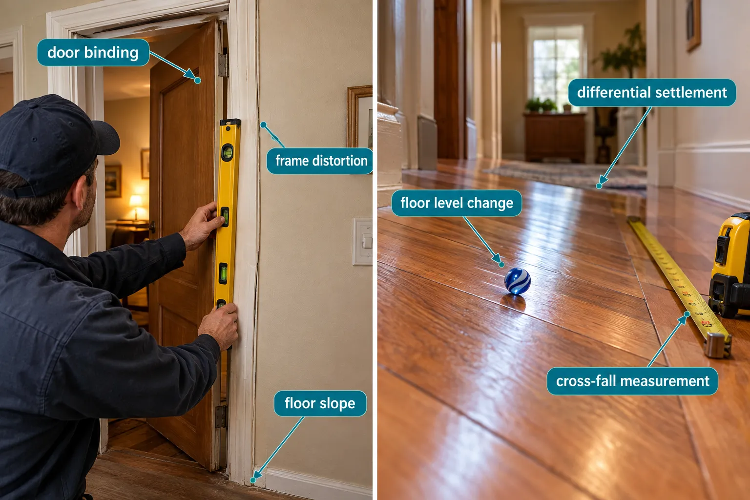 Floors, Doors, and Windows as Movement Cross-Checks