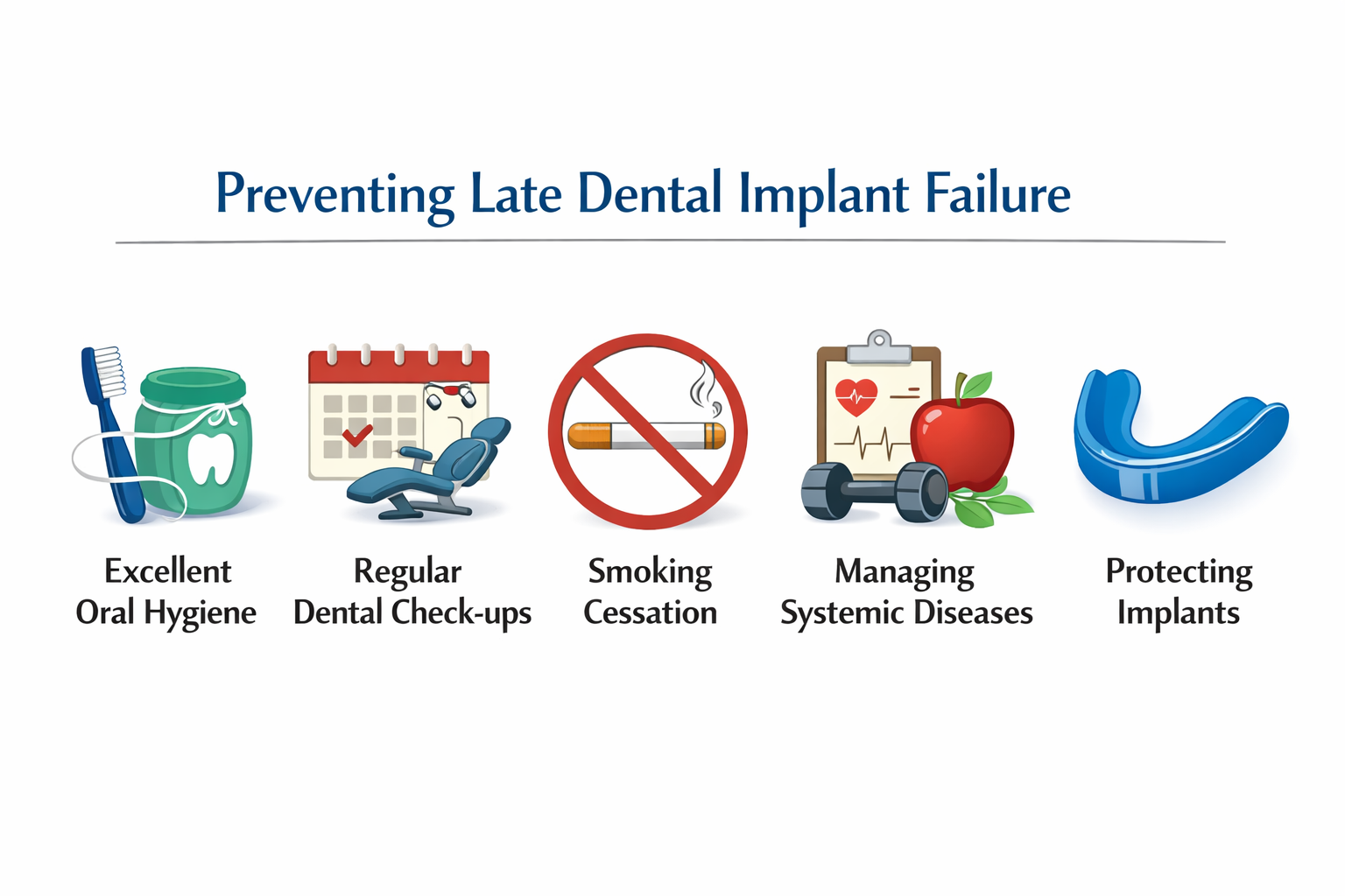 Late Dental Implant Failure – Symptoms & Prevention in 2026