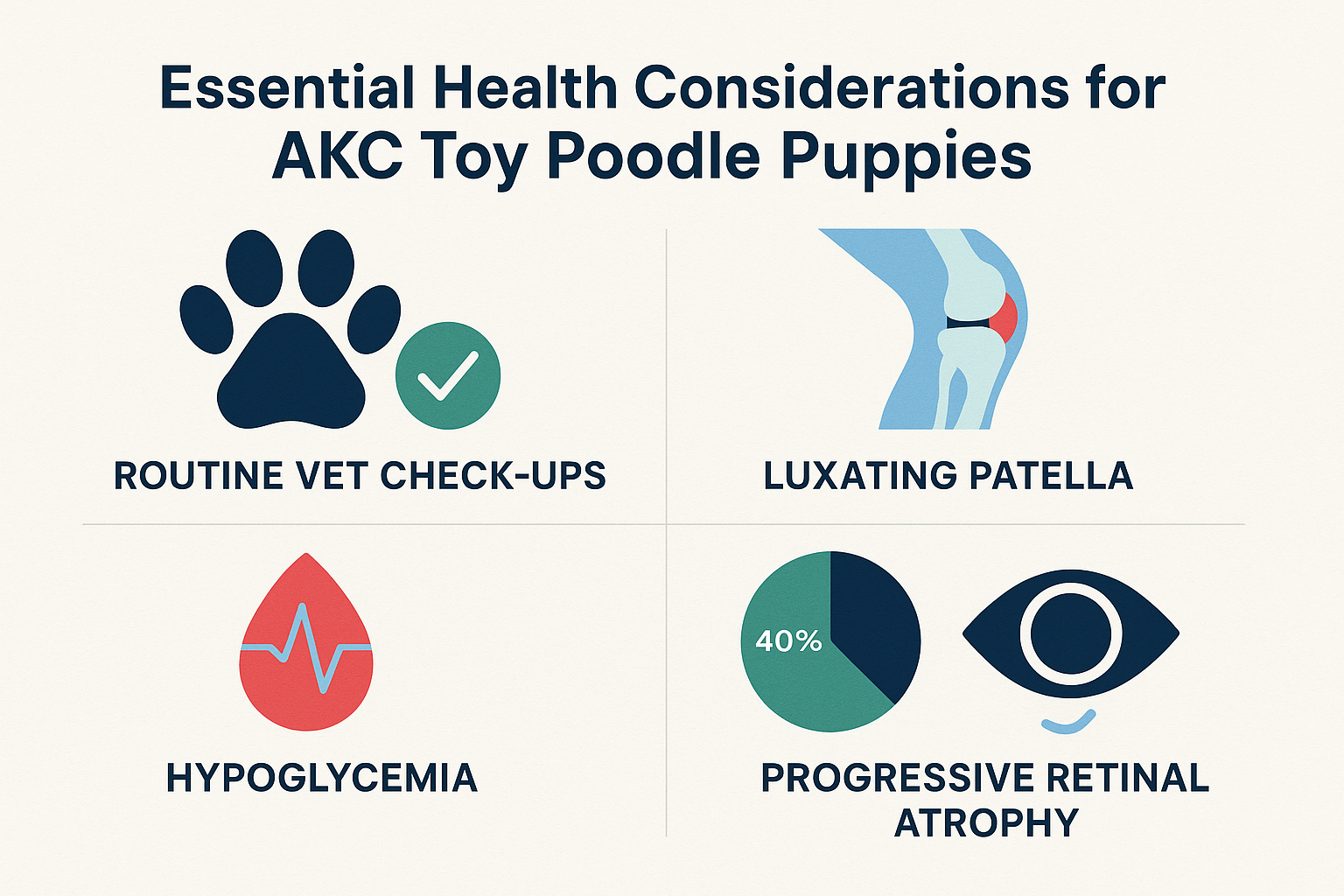 Professional landscape infographic (1536x1024) for article "AKC Toy Poodles for Sale: Your Ultimate Guide to Finding Your Perfect Companion 
