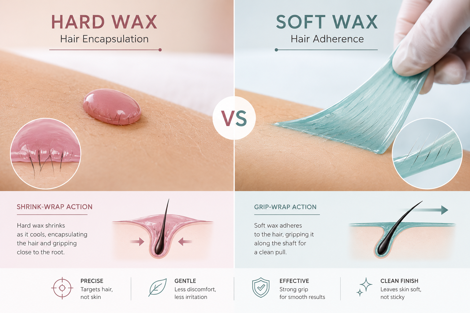 Why I Only Use Soft/Honey Wax On My Clients