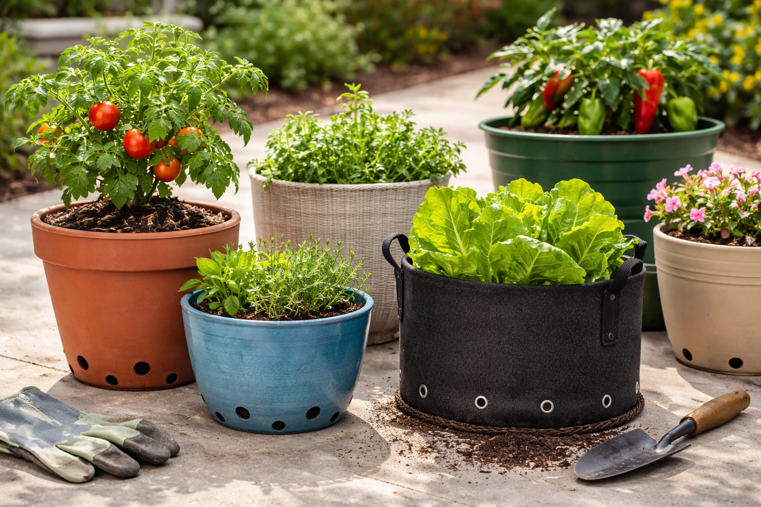 Best Containers for Gardening
