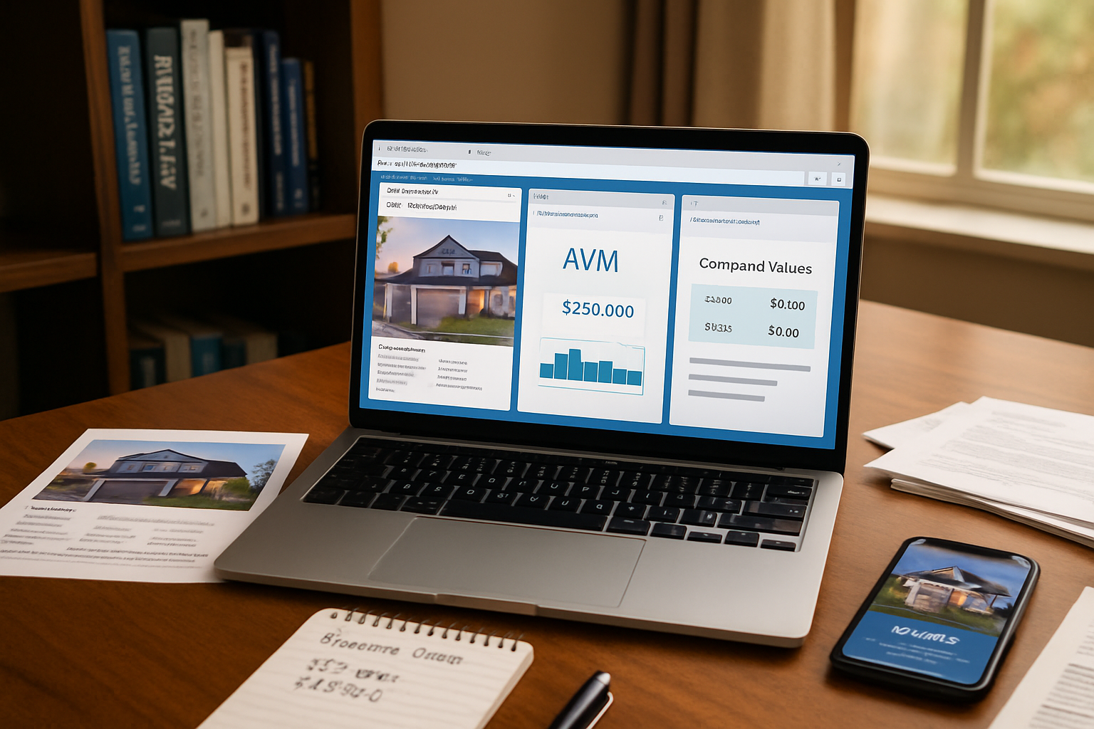 desktop house valuation