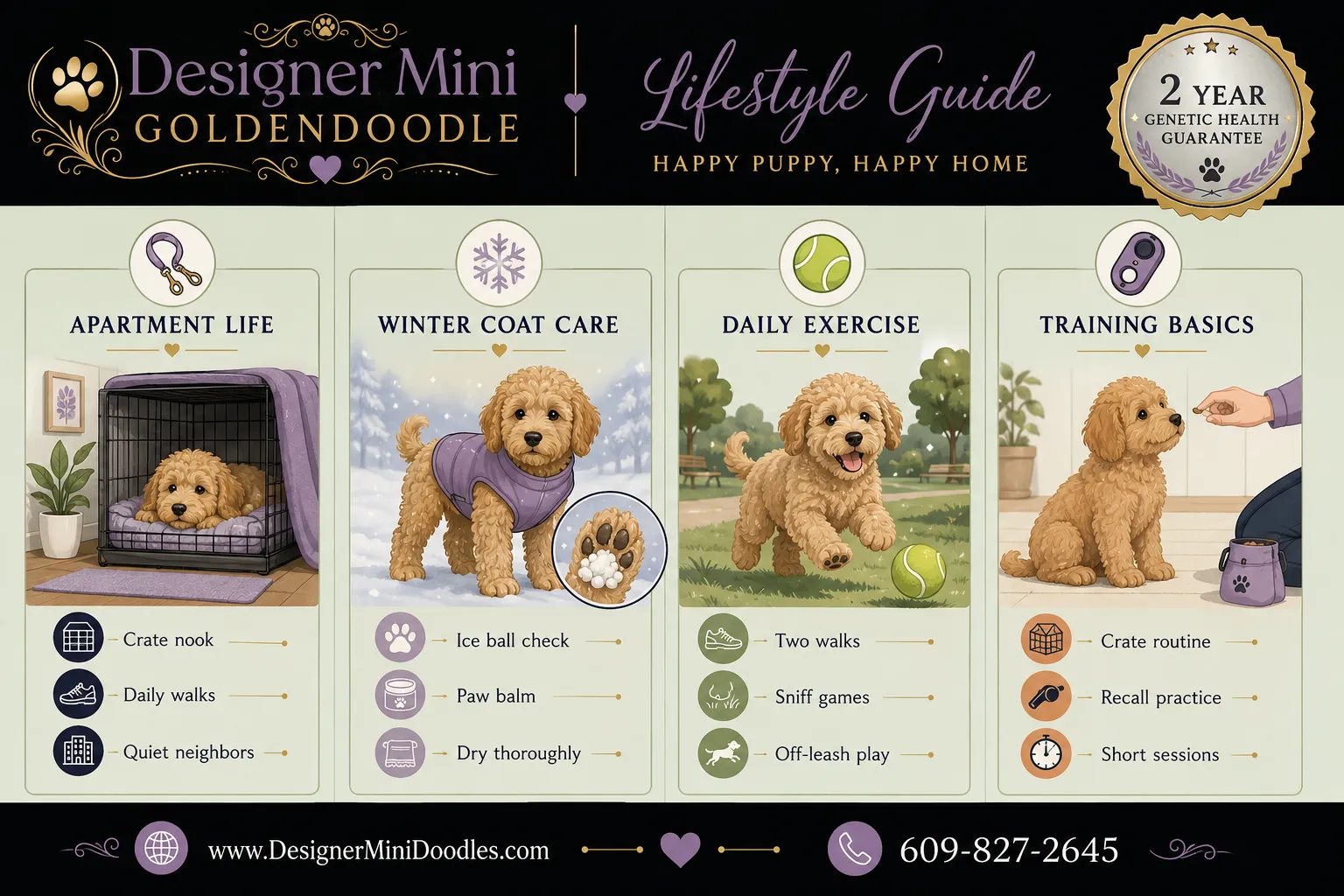 mini goldendoodle Vermont