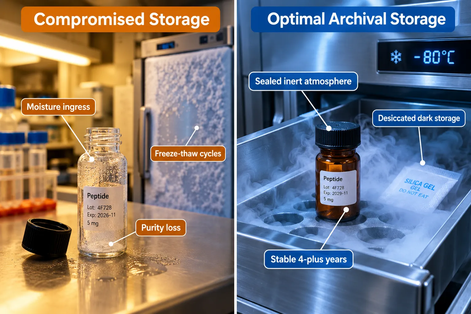 Reconstituted Epithalon and the Cold Chain in Telomere Experiments