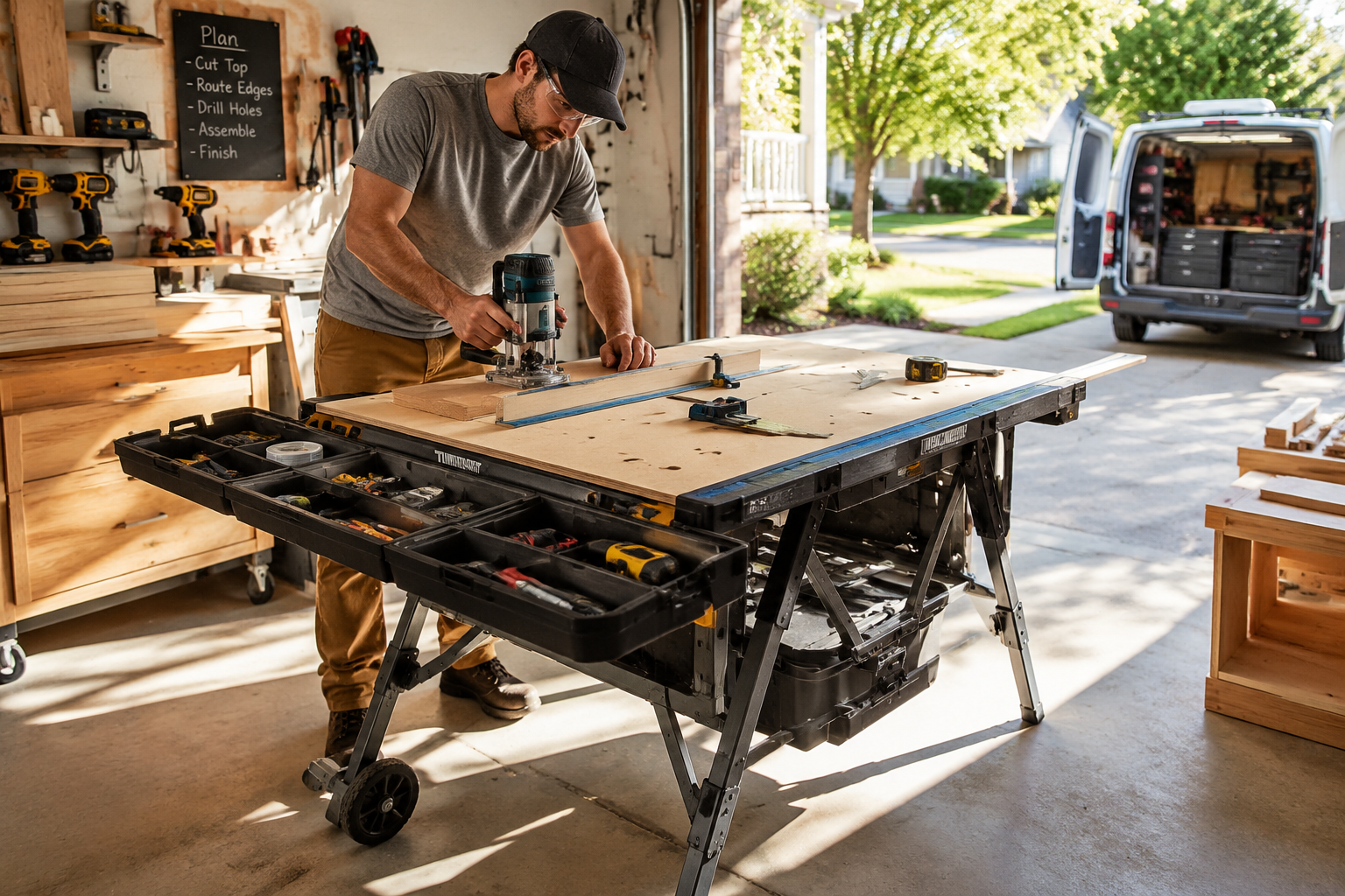 Integrating Storage: Drawers, Shelves, and Compartments