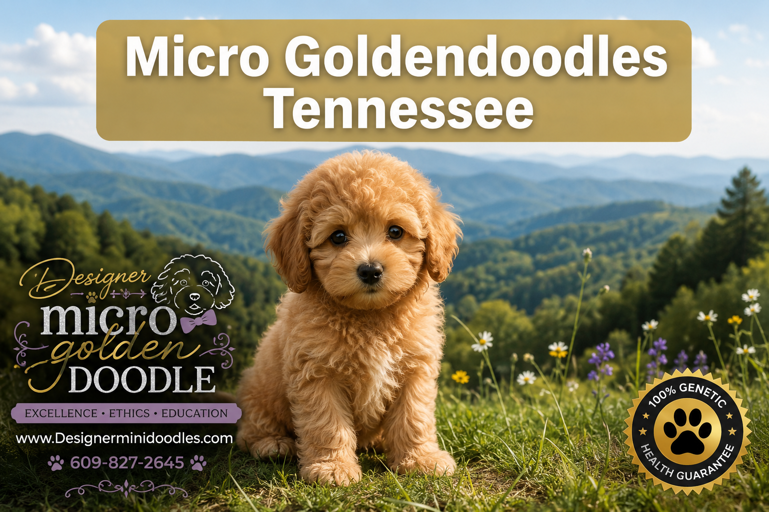 micro golden doodle for sale Tennessee