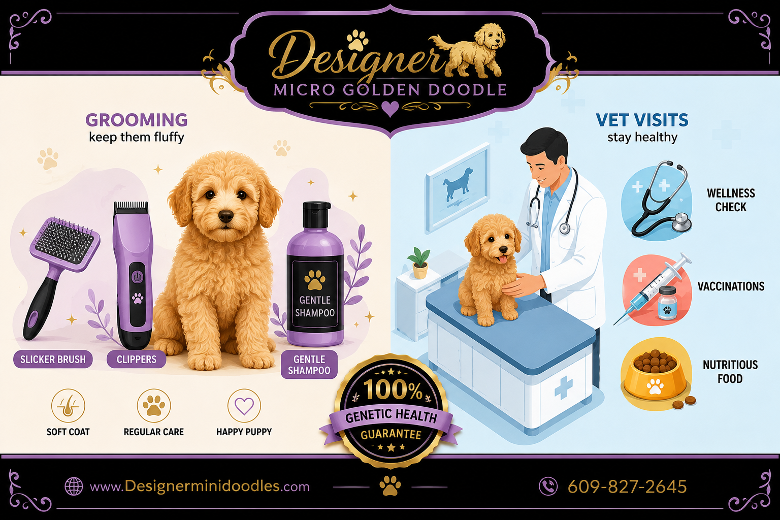 Micro Goldendoodle Grooming Costs and Maintenance
