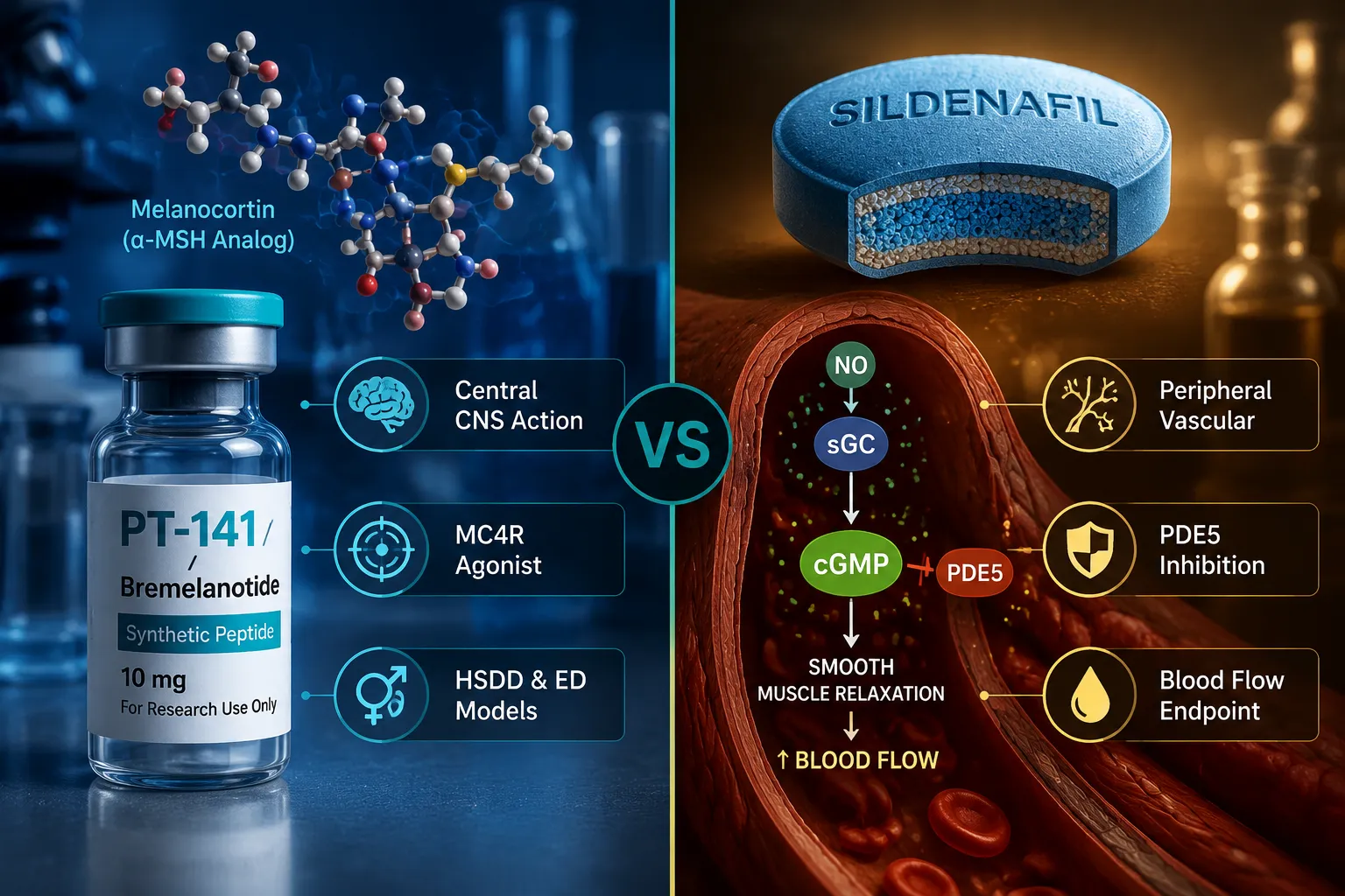 PT-141 Efficacy Data: HSDD, ED, and Combination Protocols