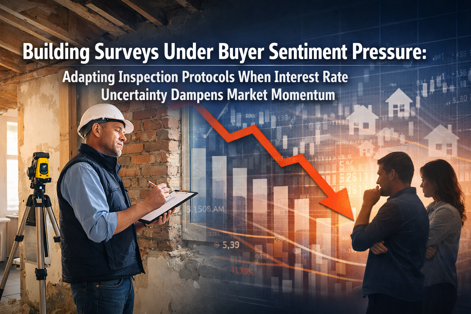 Professional () hero image featuring 'Building Surveys Under Buyer Sentiment Pressure: Adapting Inspection Protocols When