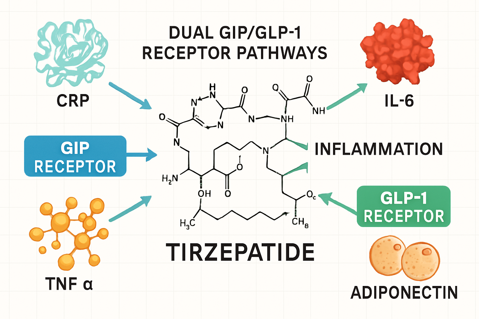 Tirzepatide Inflammation Markers