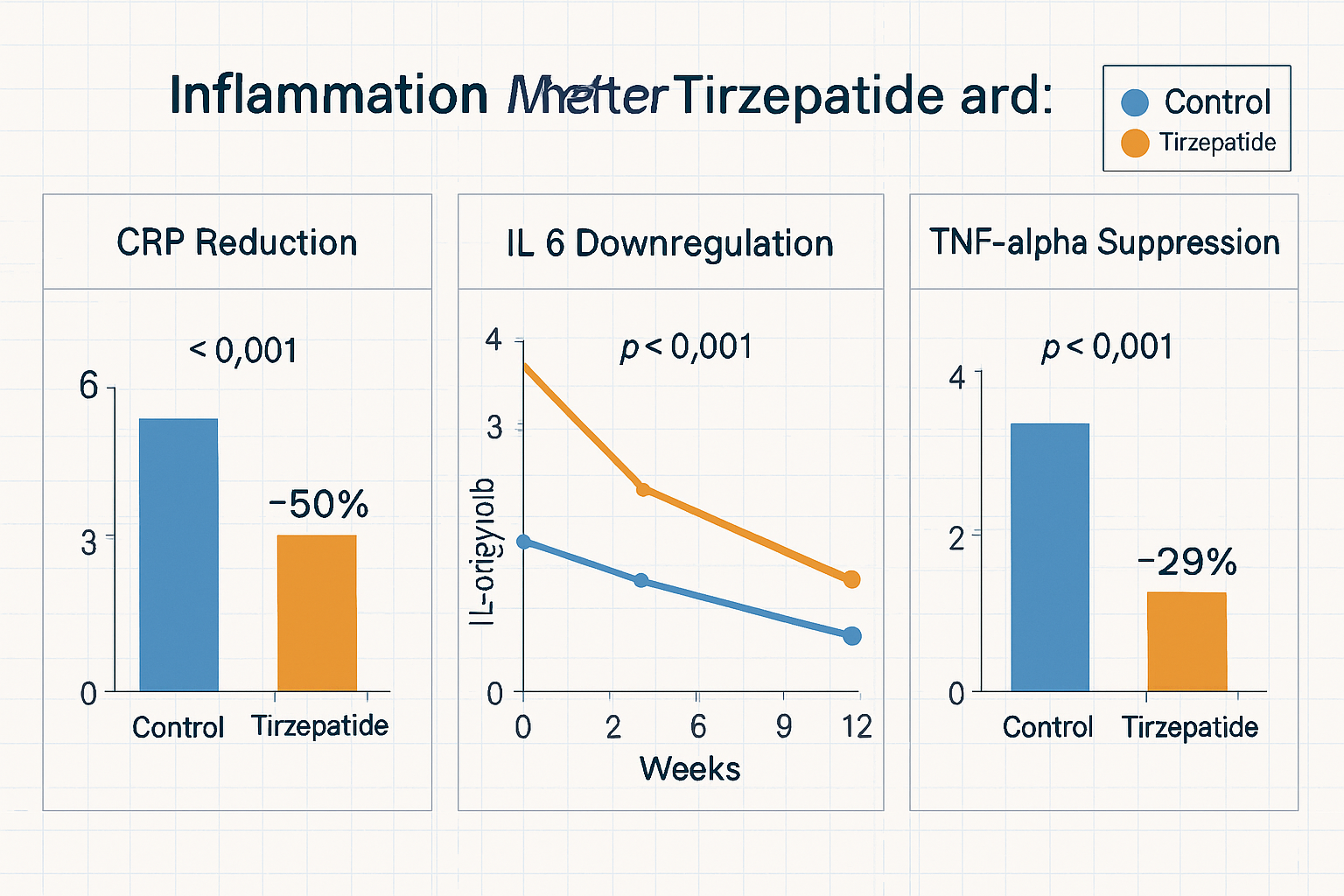Tirzepatide Inflammation Markers