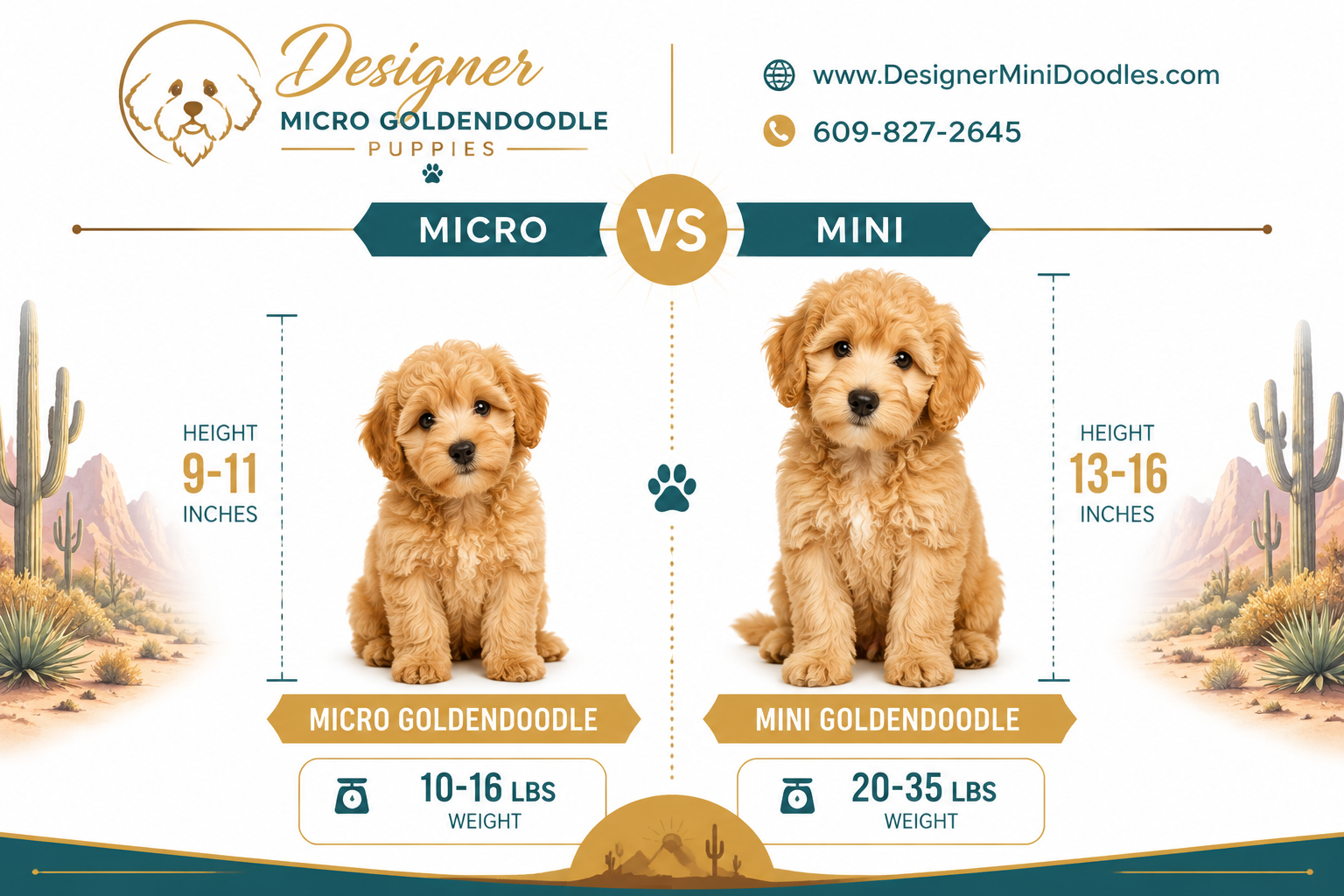 Micro Goldendoodle puppies Chandler