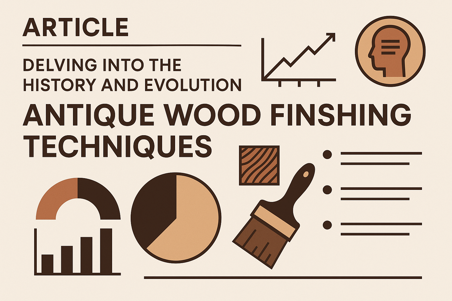 Professional landscape infographic (1536x1024) for article "Article", section: "Delving into the History and Evolution of Antique Wood Finis