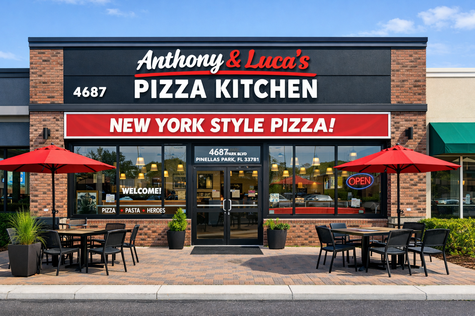 Pinellas park pizza place