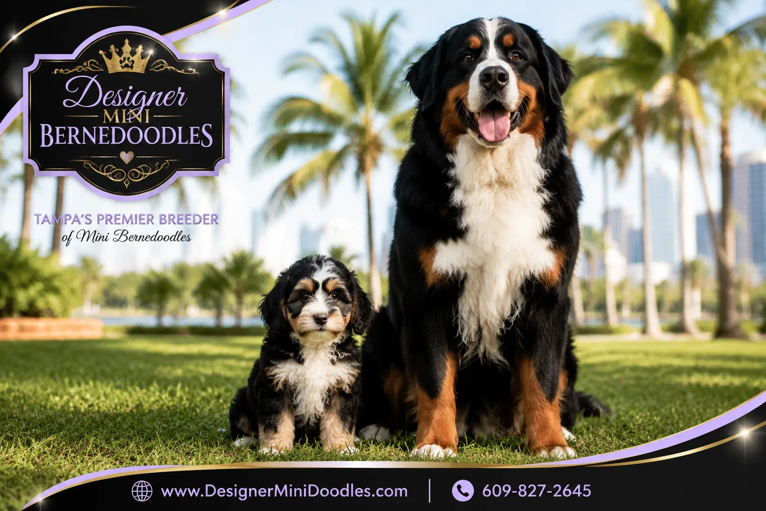 mini bernedoodles Tampa
