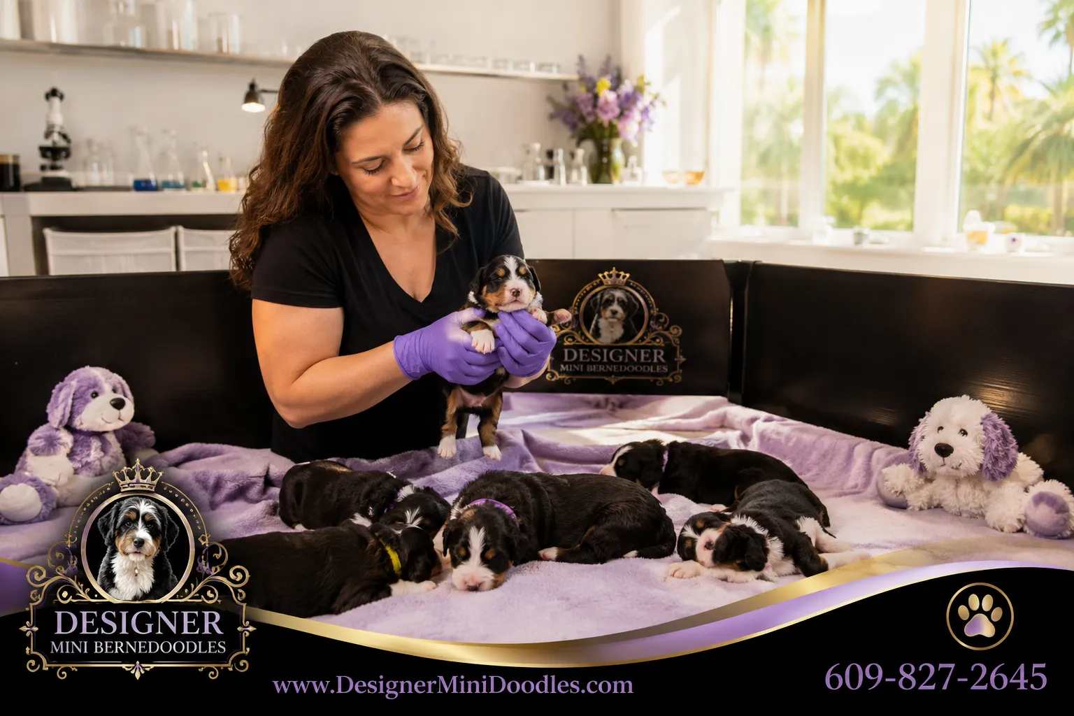 Mini Bernedoodle Breeders in Tampa Florida