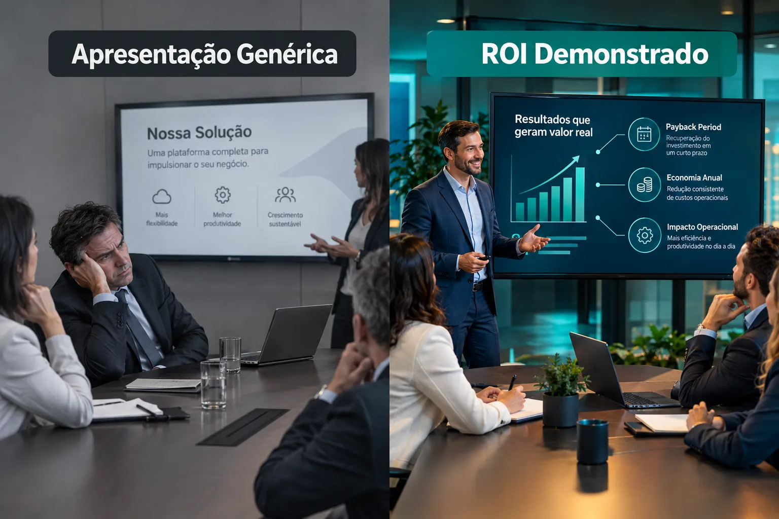 Como Comunicar o ROI de SaaS B2B a Diferentes Decisores
