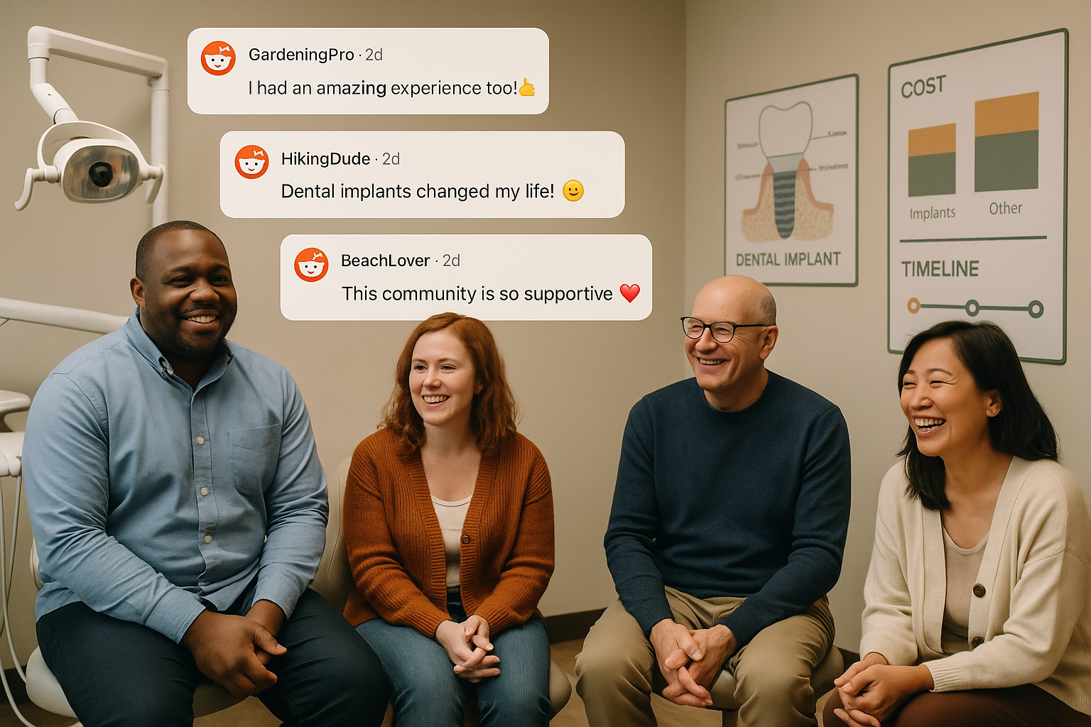 How Dental Implants Changed My Life: Real Reddit Stories and Life-Changing Transformations