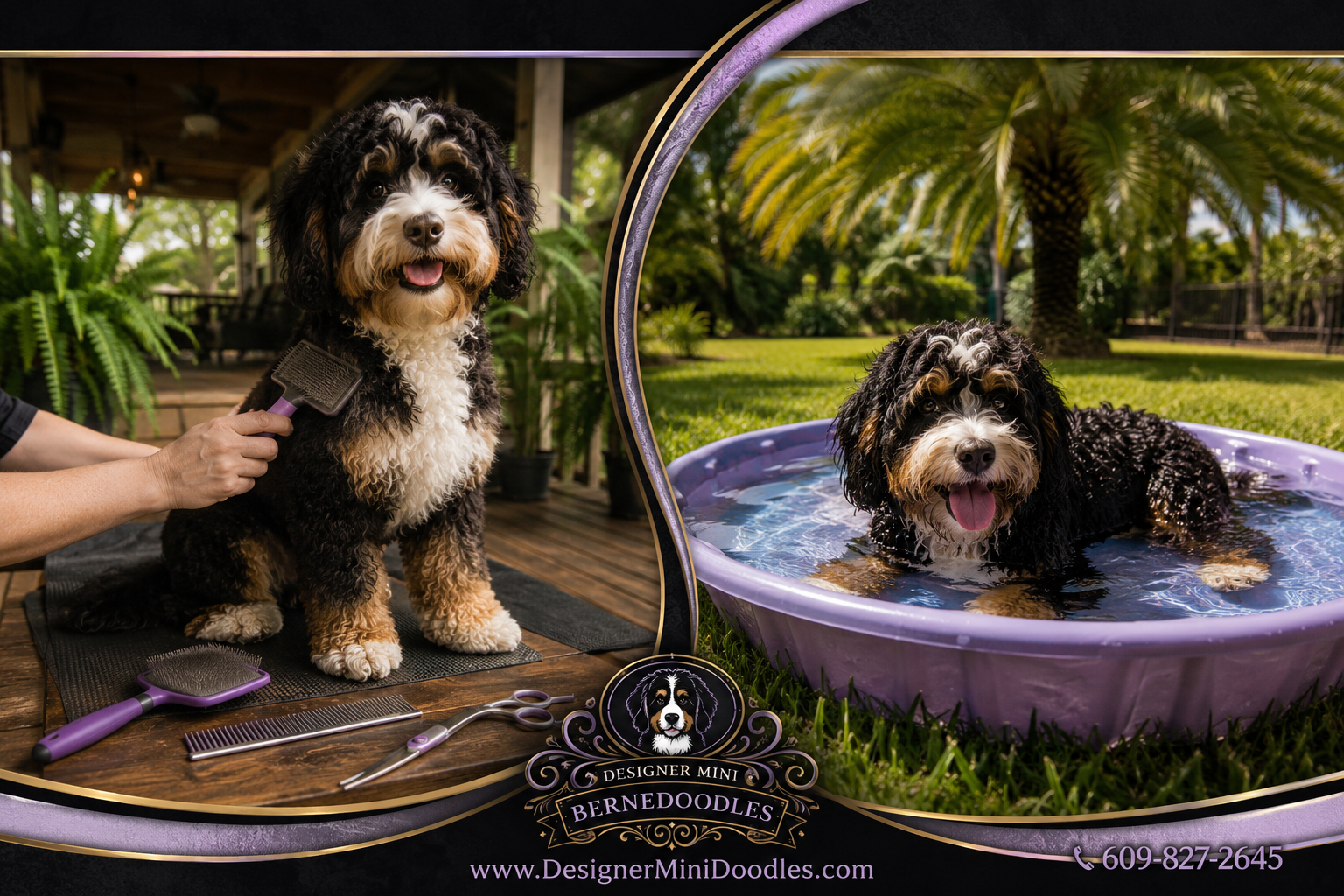 mini bernedoodles Florida