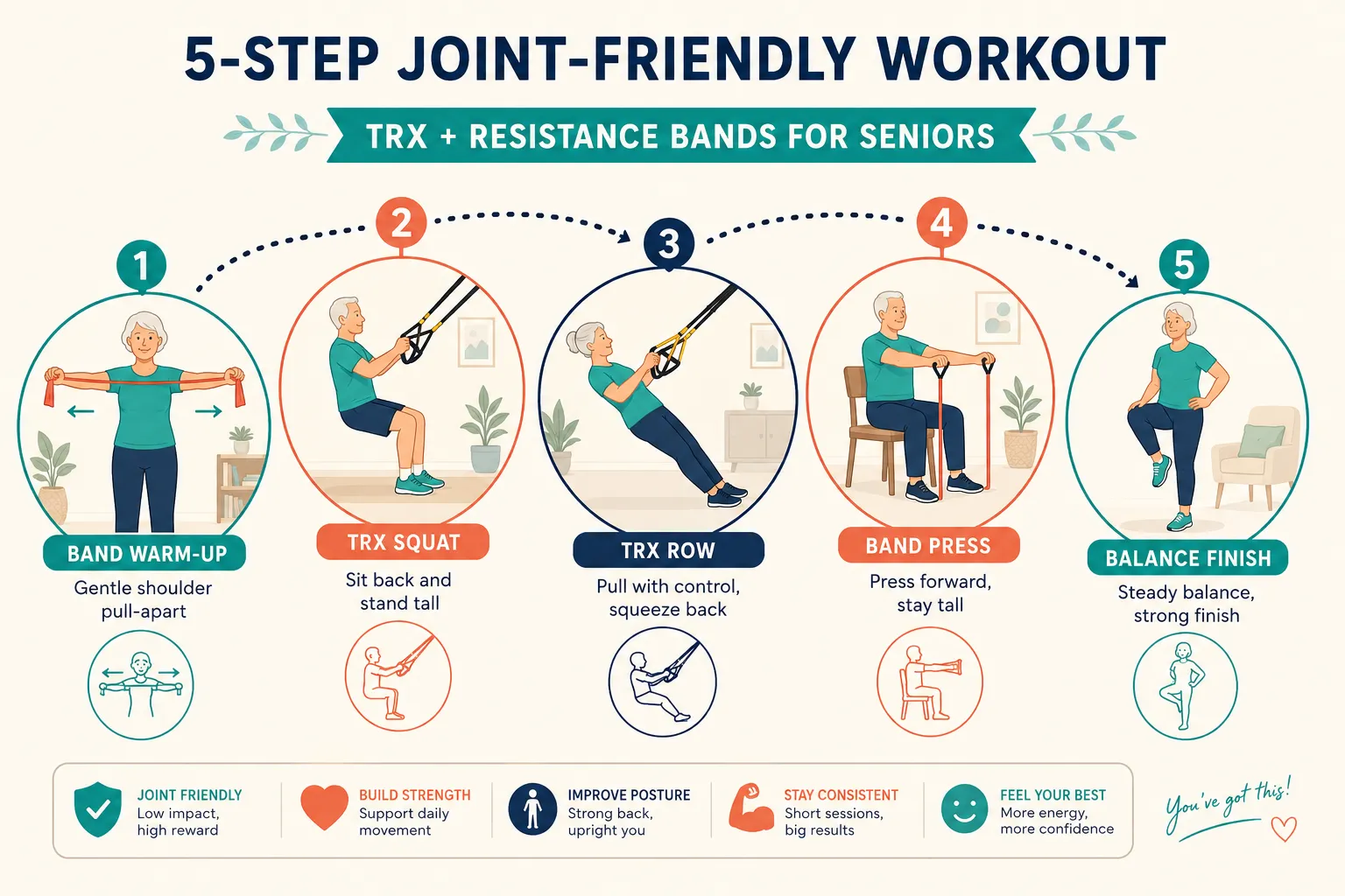 Can you use TRX and resistance bands together in one workout?