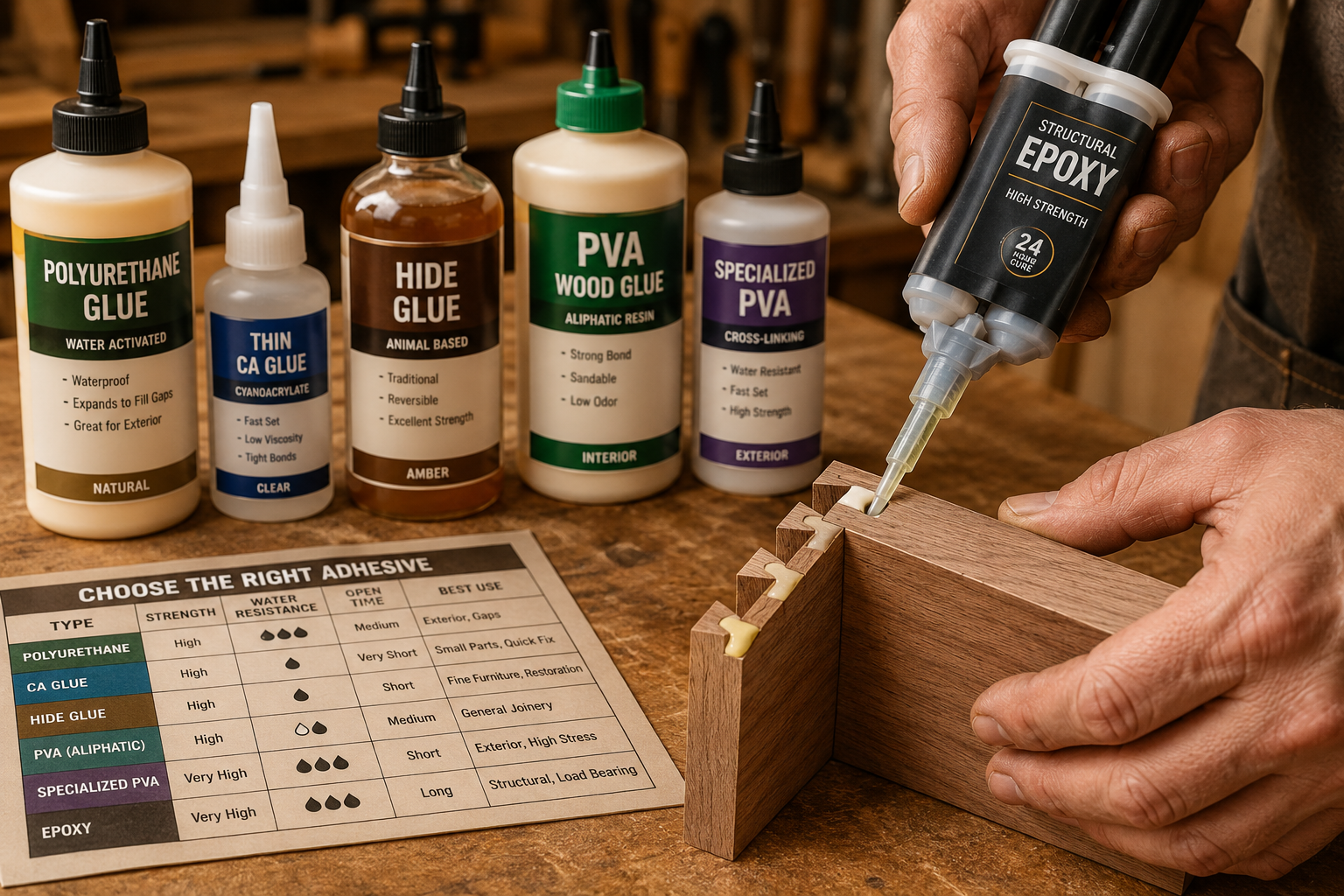 Specialized Adhesives and Considerations