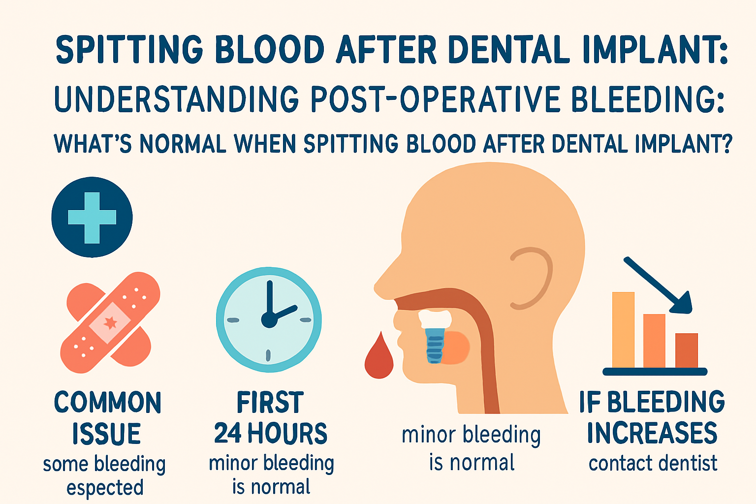 Spitting Blood After Dental Implant: What You Need to Know in 2025