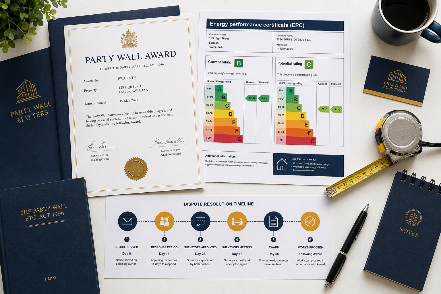 EPC Conditions in Party Wall Awards: A 2026 Development