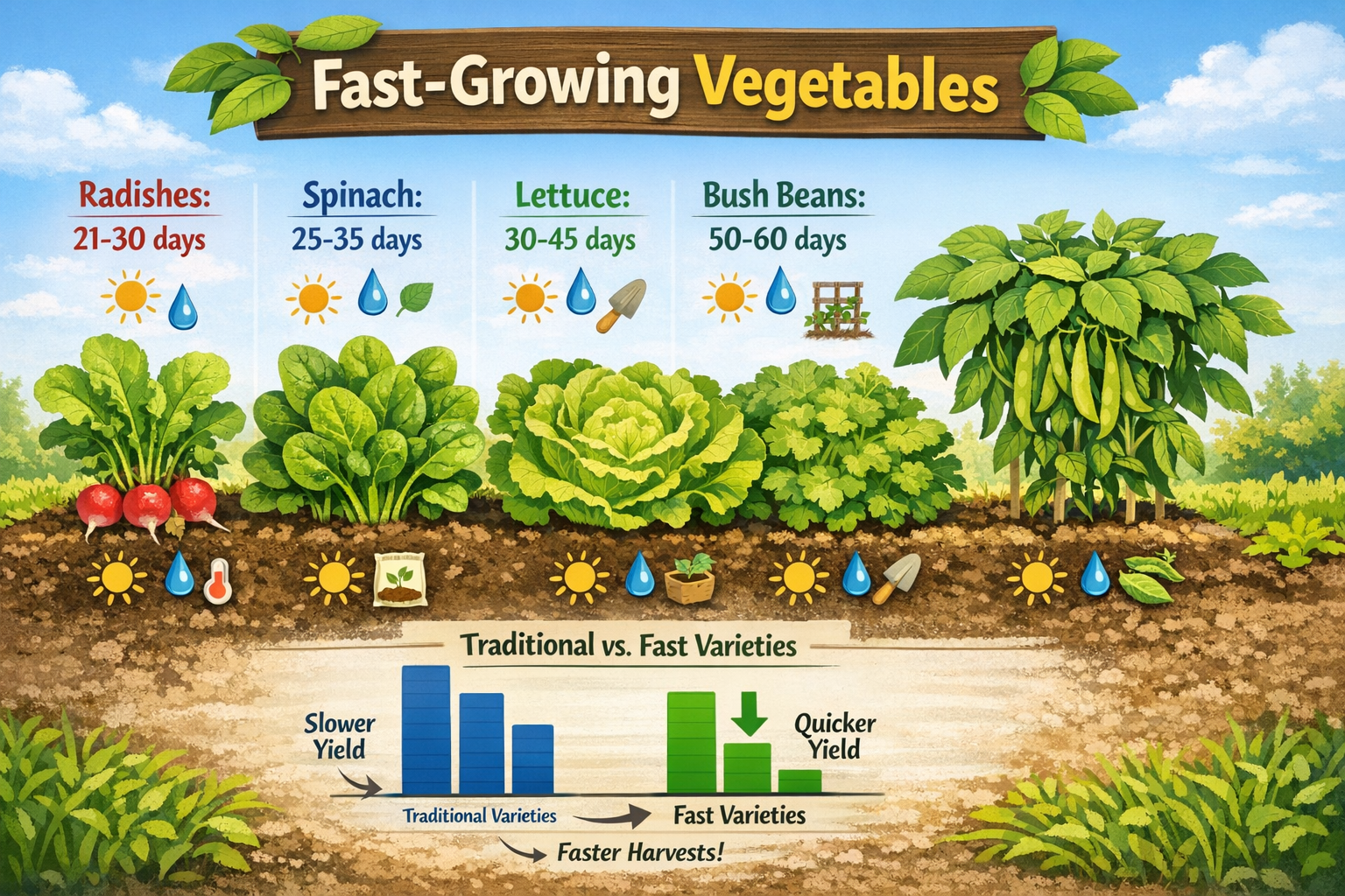 Fast Growing Vegetables: 2026 Guide to Quick Harvests
