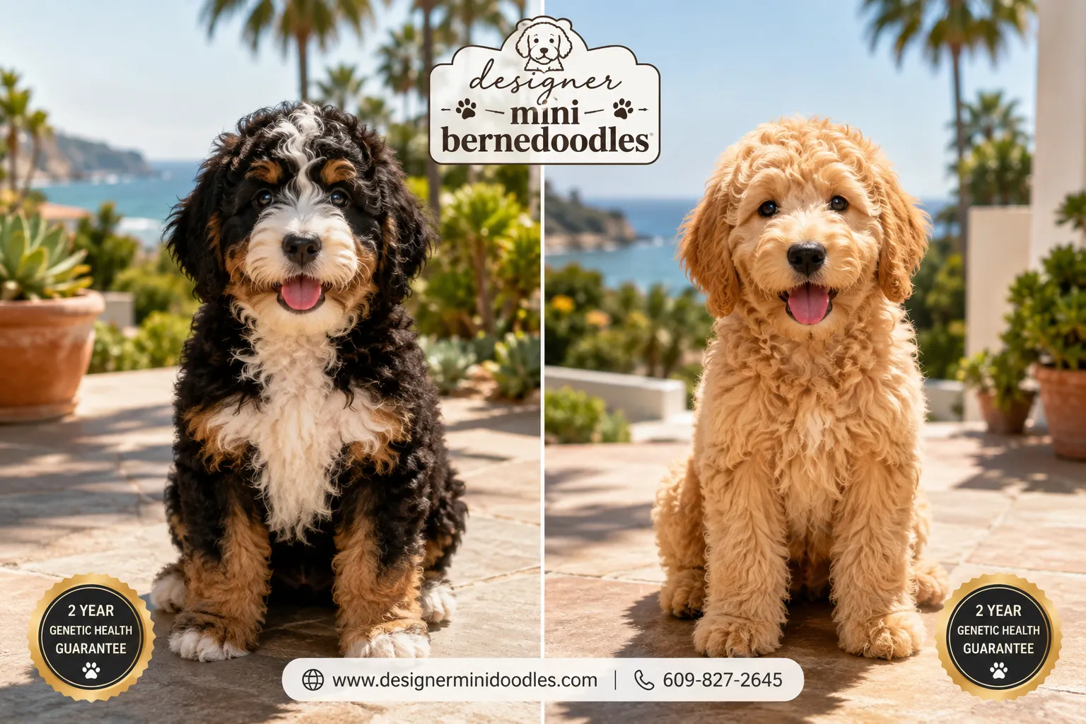 Mini Bernedoodle puppies Irvine California