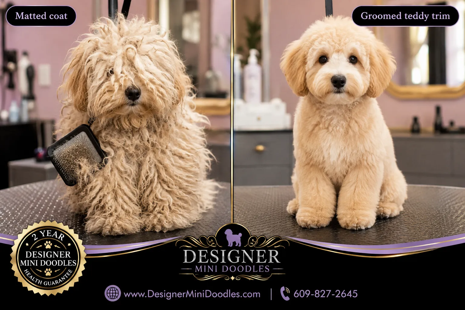 micro goldendoodle puppy