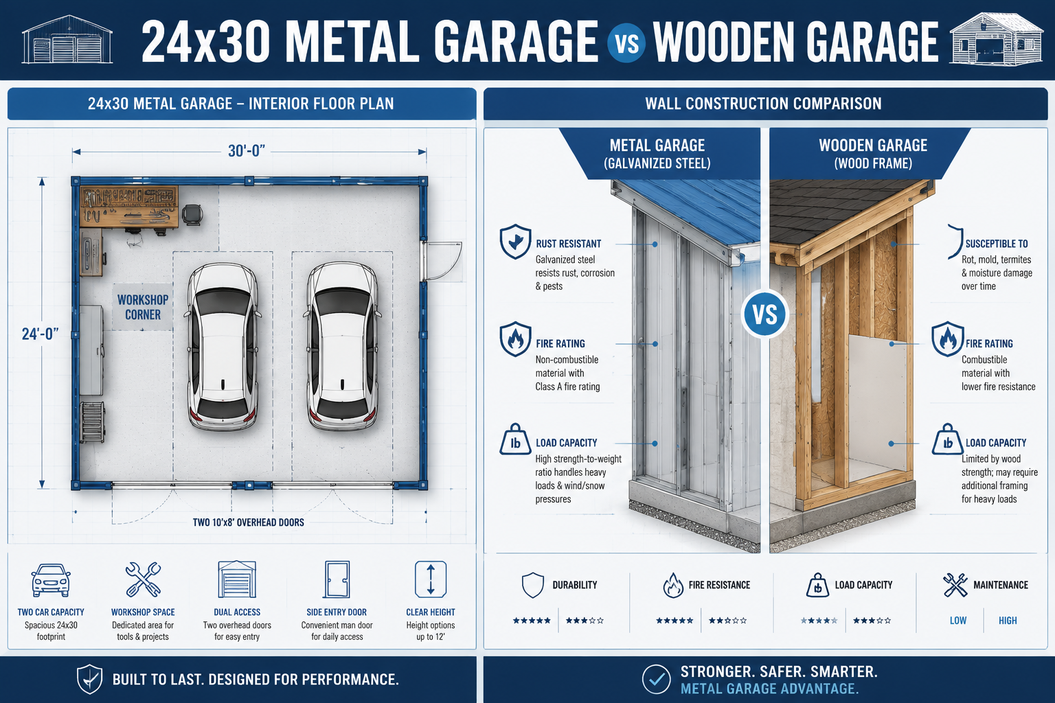 Are Metal Garages Good for Storing Cars and Equipment?