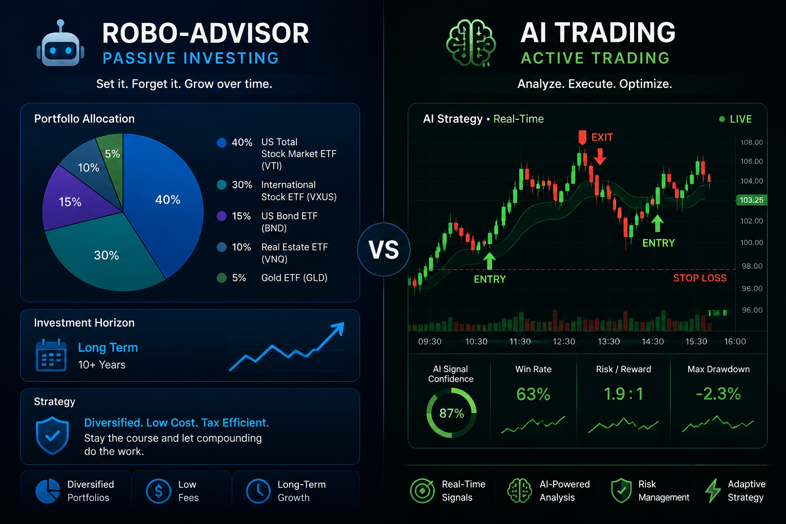 What's the Difference Between AI Trading Apps and Robo-Advisors?
