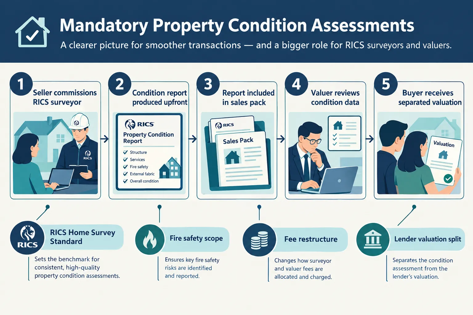 How Mandatory Property Condition Assessments in the UK Will Change Building Surveys and Valuations in 2026 and Beyond