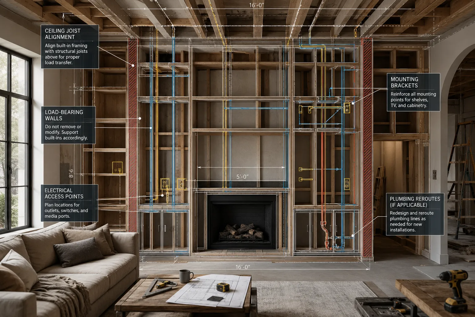 Identifying When Professional Help is Indispensable for Built-ins and Heavy Installations