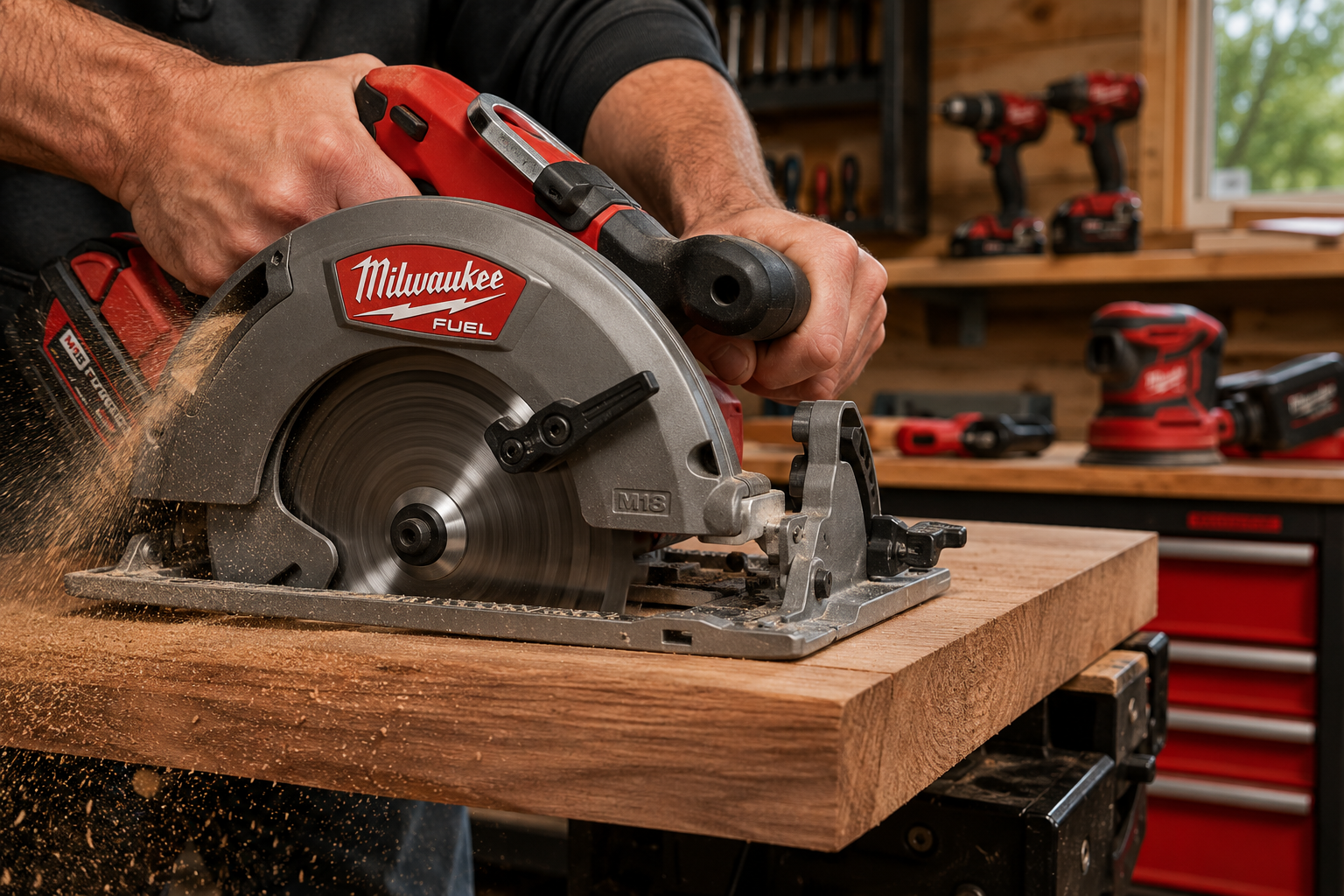 Milwaukee M18 FUEL 10" Dual Bevel Sliding Compound Miter Saw