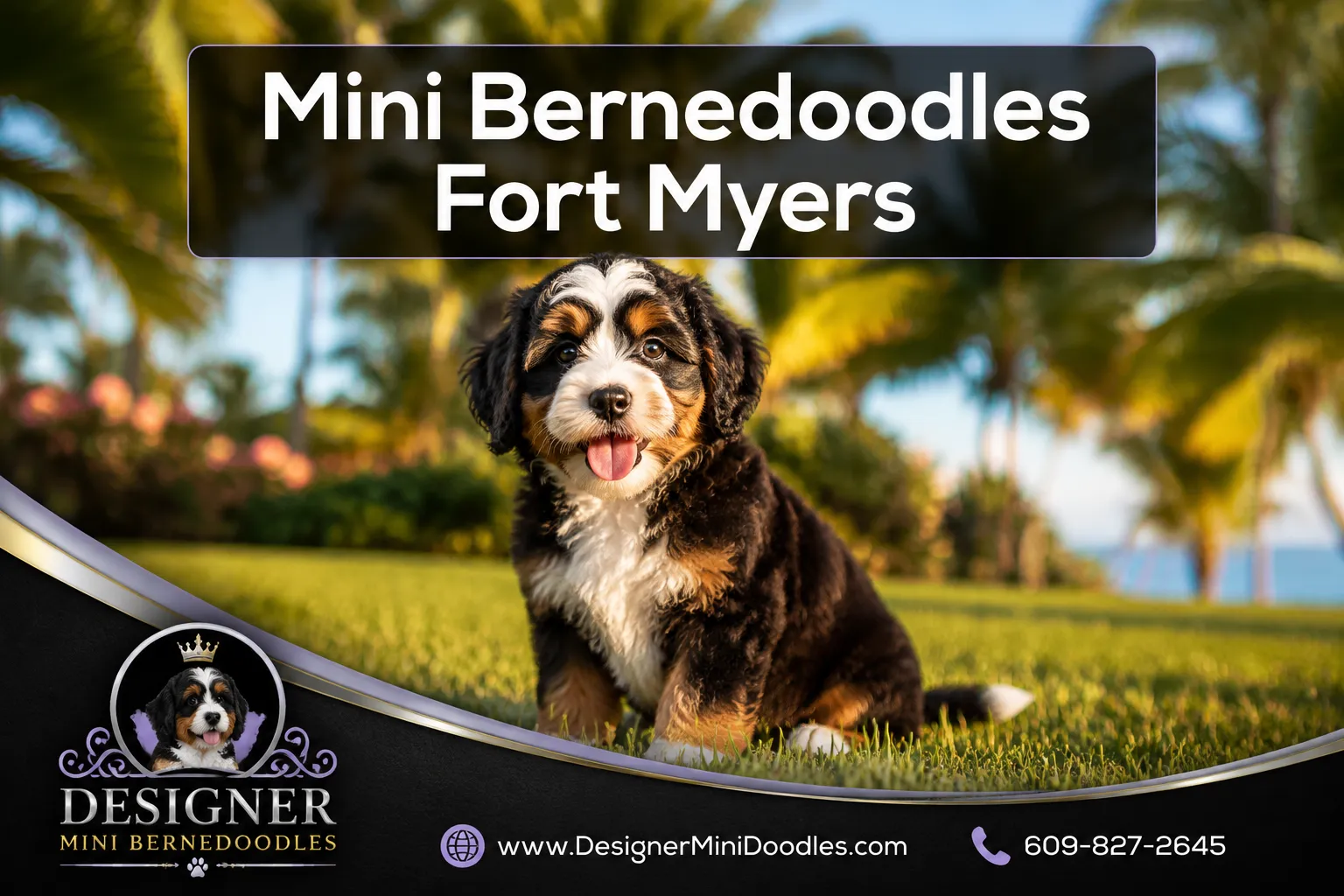 mini bernedoodles Fort Meyers