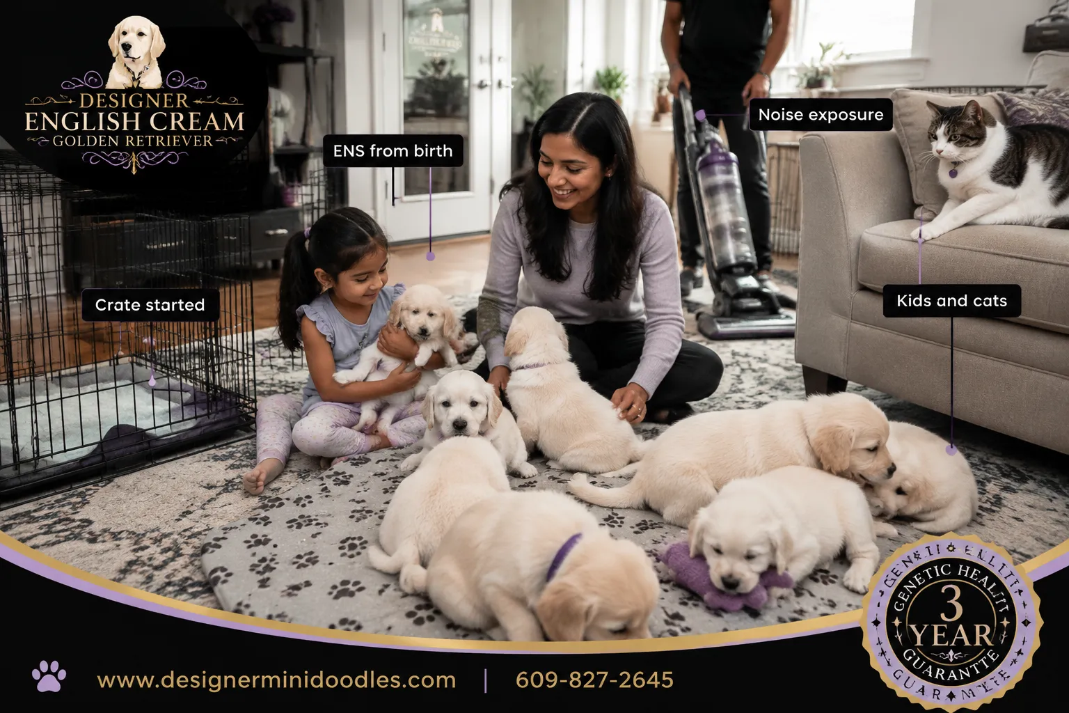 english cream golden retriever puppies Dallas