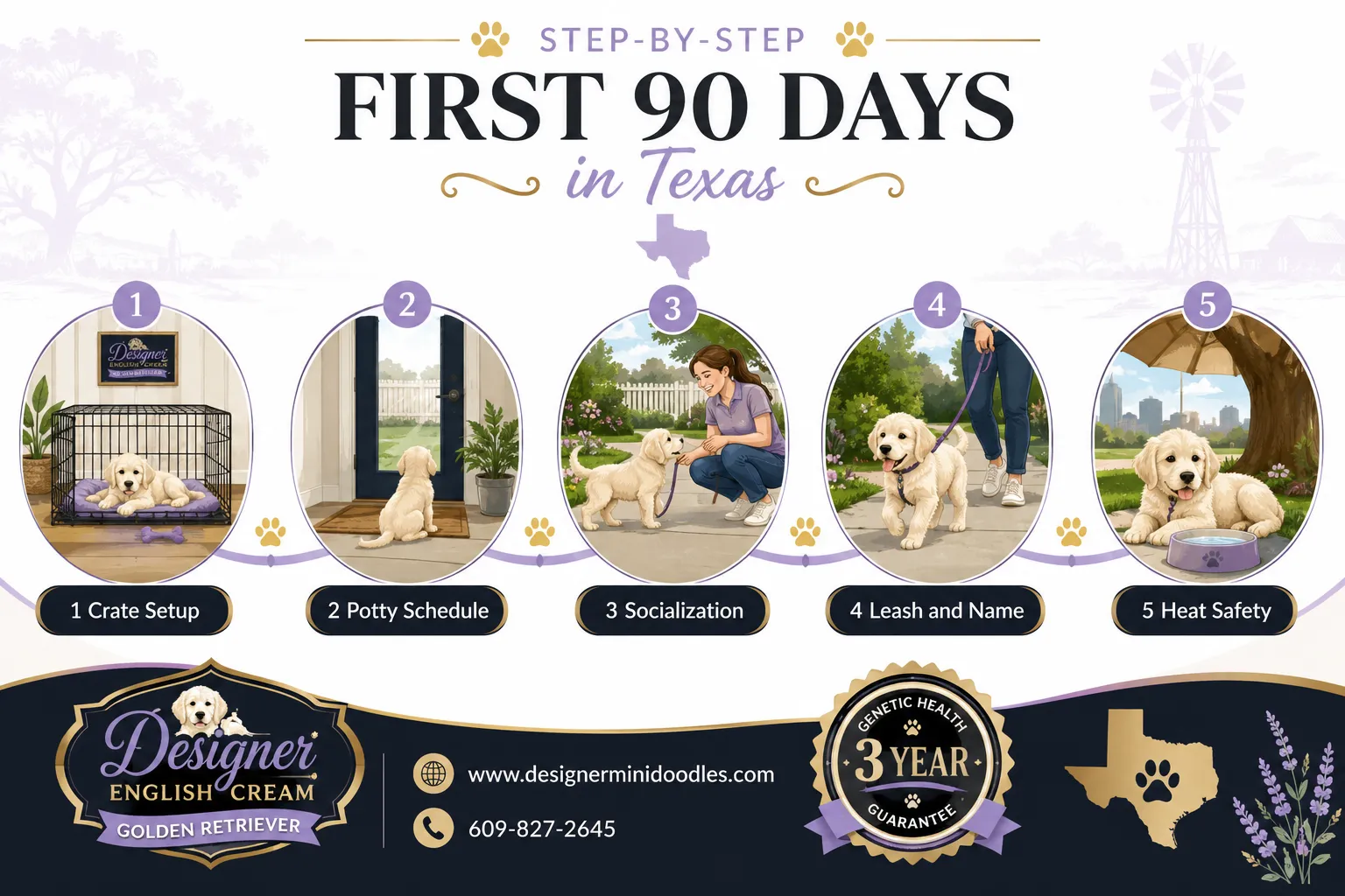 english cream golden retriever puppies Dallas