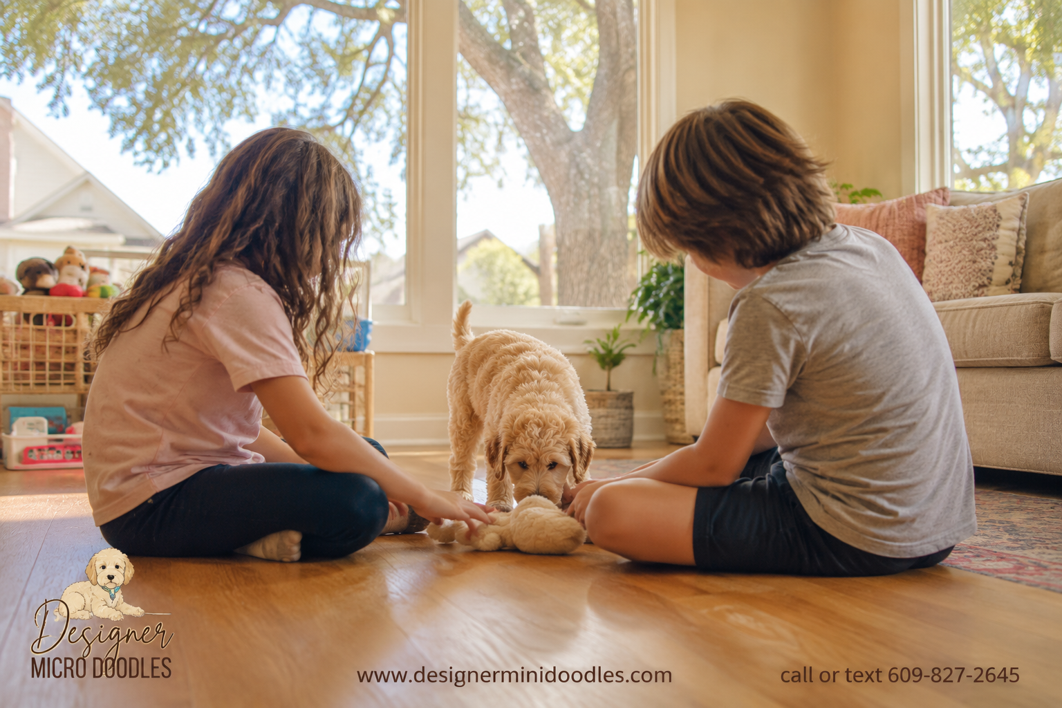 Are Micro Goldendoodles Good with Kids?