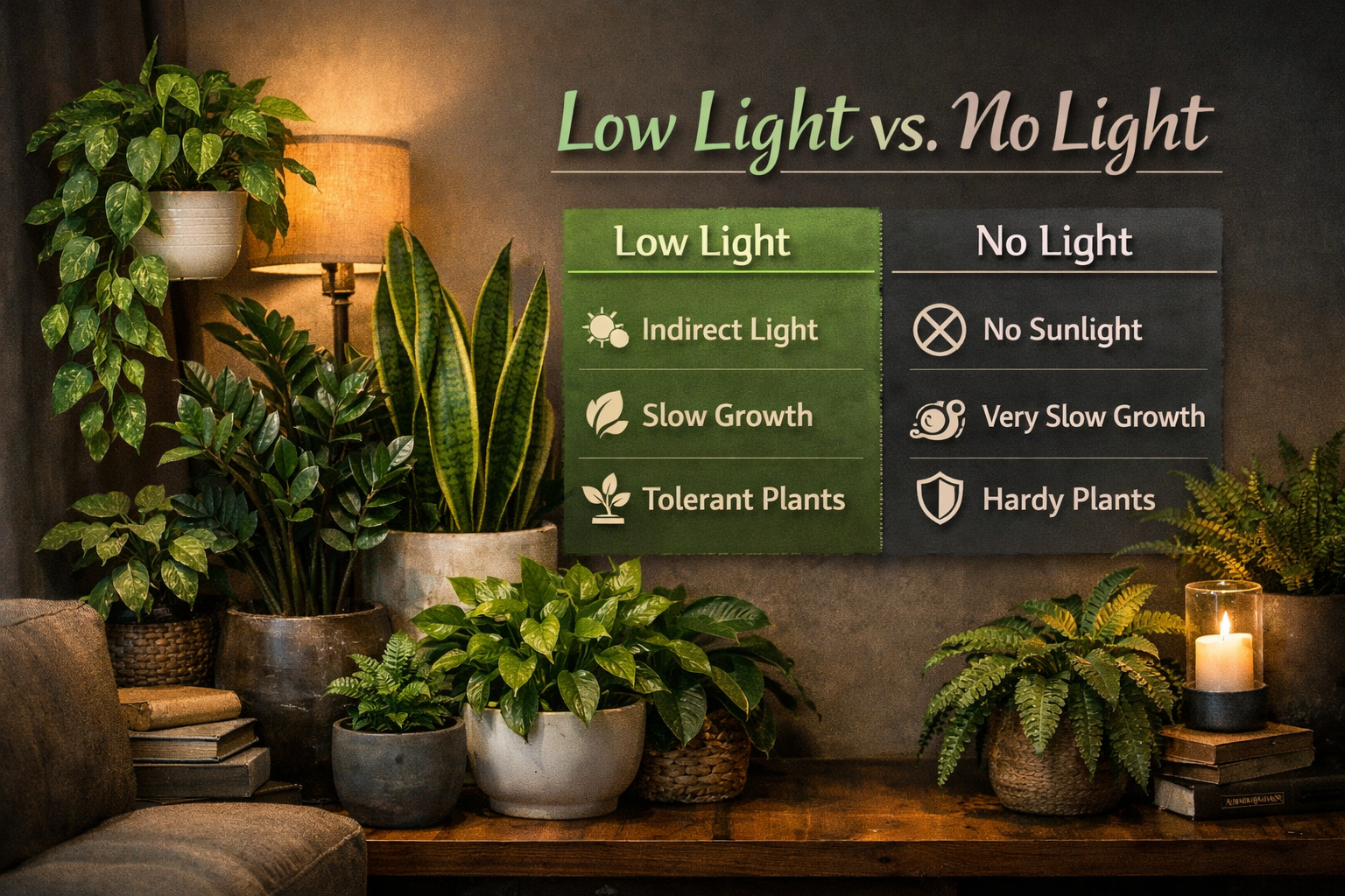 Plants That Grow Without Sunlight