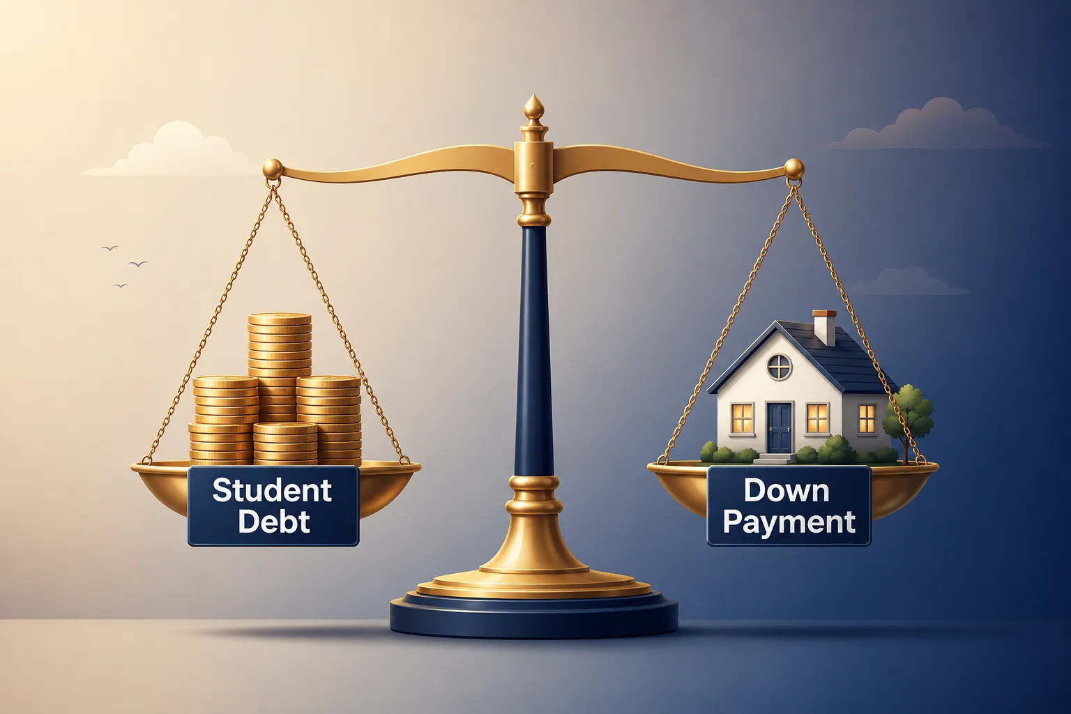 Should I Make a Bigger Down Payment If I Have Student Loans?