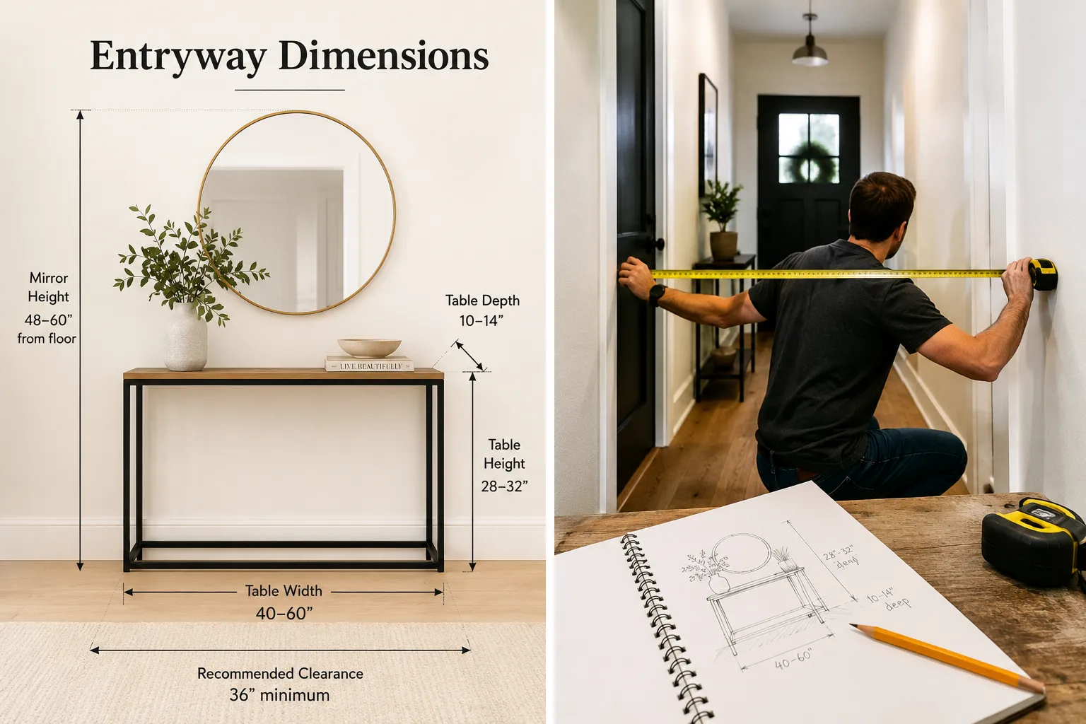 Tailoring Dimensions to Your Entryway