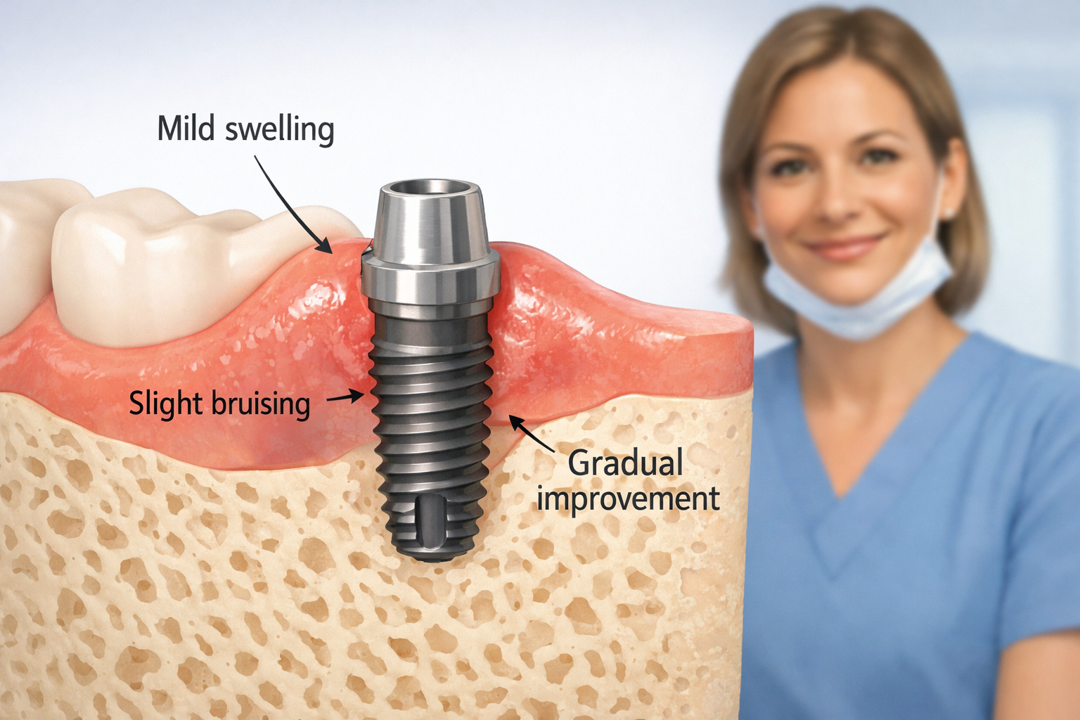 Dental Implant Swelling Day 4 Worse Than Day 2? Is This Normal?